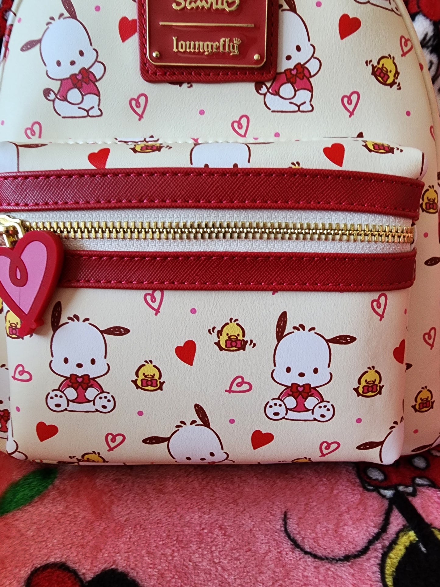 Loungefly Pochacco Limited Edition Exclusive Valentine's Backpack