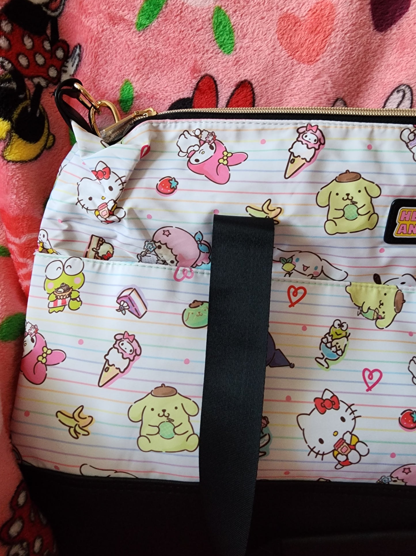 Hello Kitty and Friends Overnight Travel Toto Bag