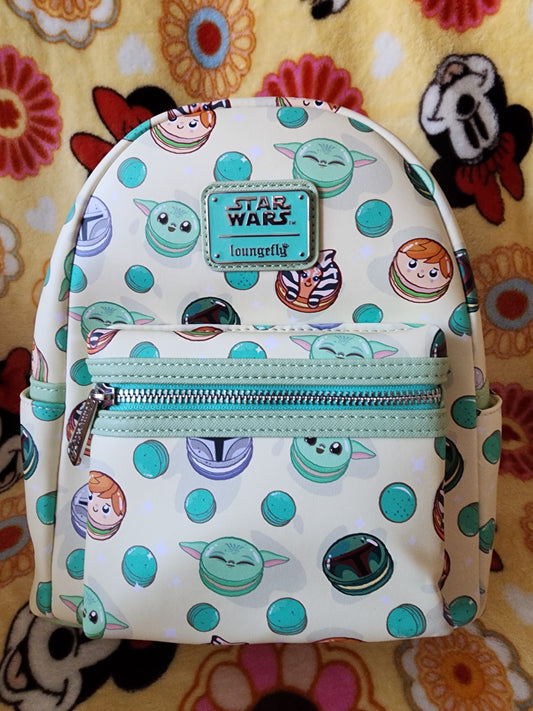 Loungefly Star Wars Characters as Macaroons Backpack