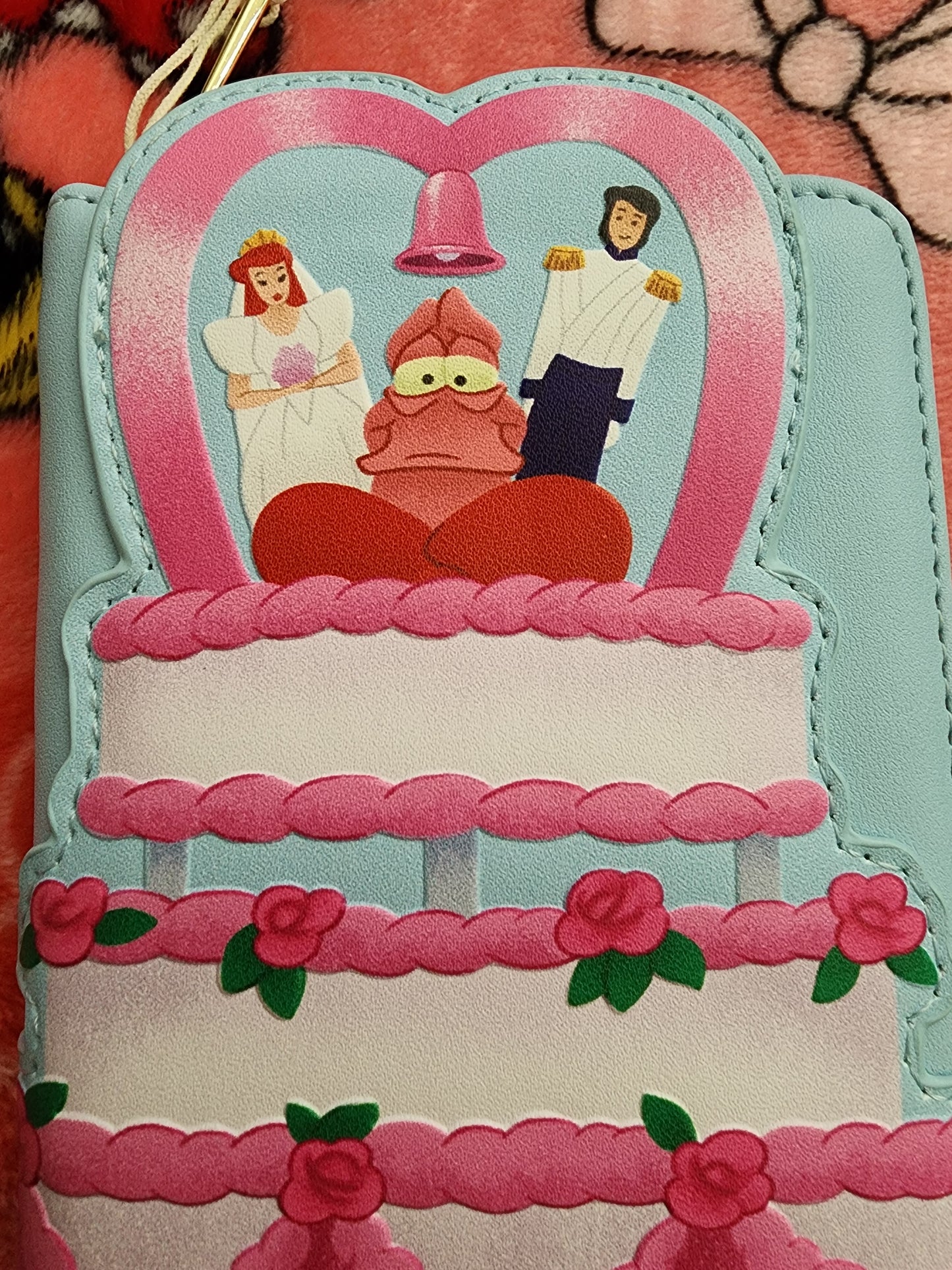 Loungefly Disney Ariel and Eric Wedding Cake Wallet