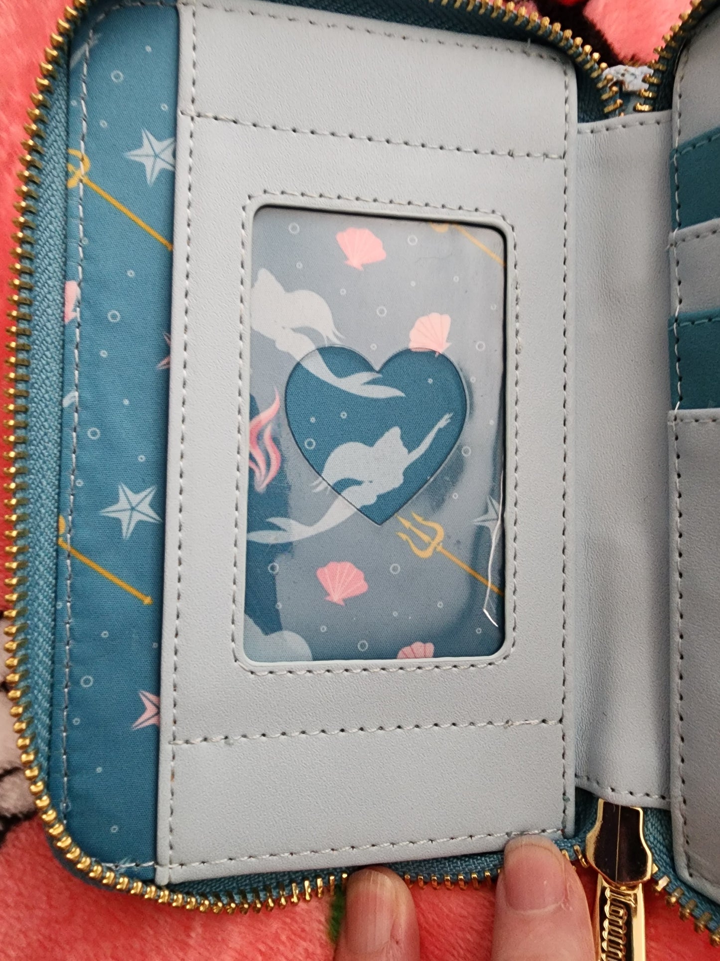 Loungefly Disney Ariel and Eric Wedding Cake Wallet