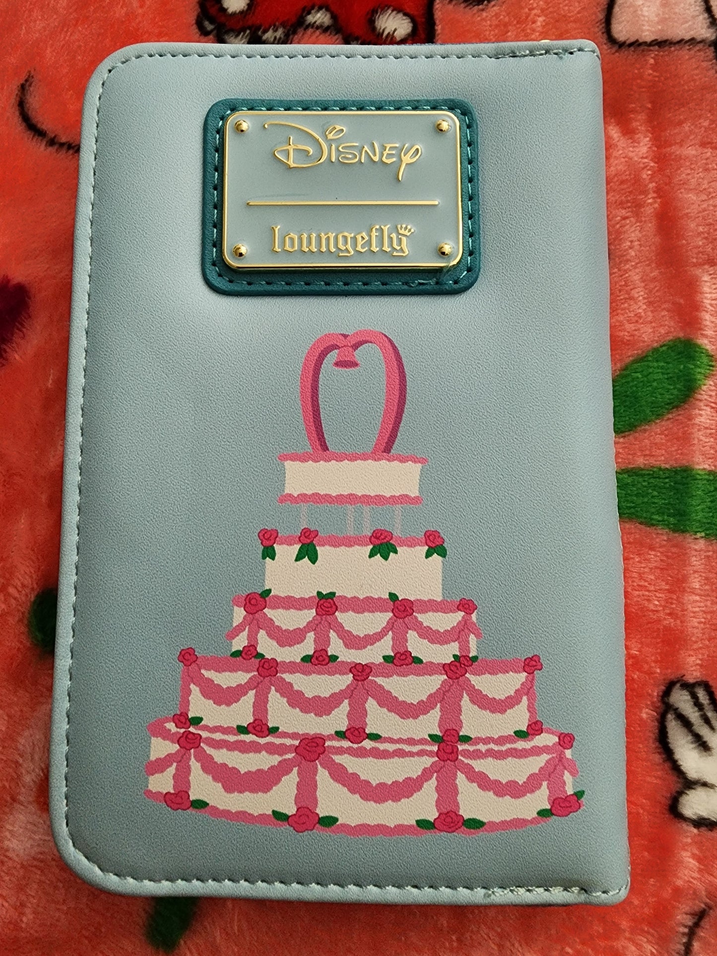 Loungefly Disney Ariel and Eric Wedding Cake Wallet