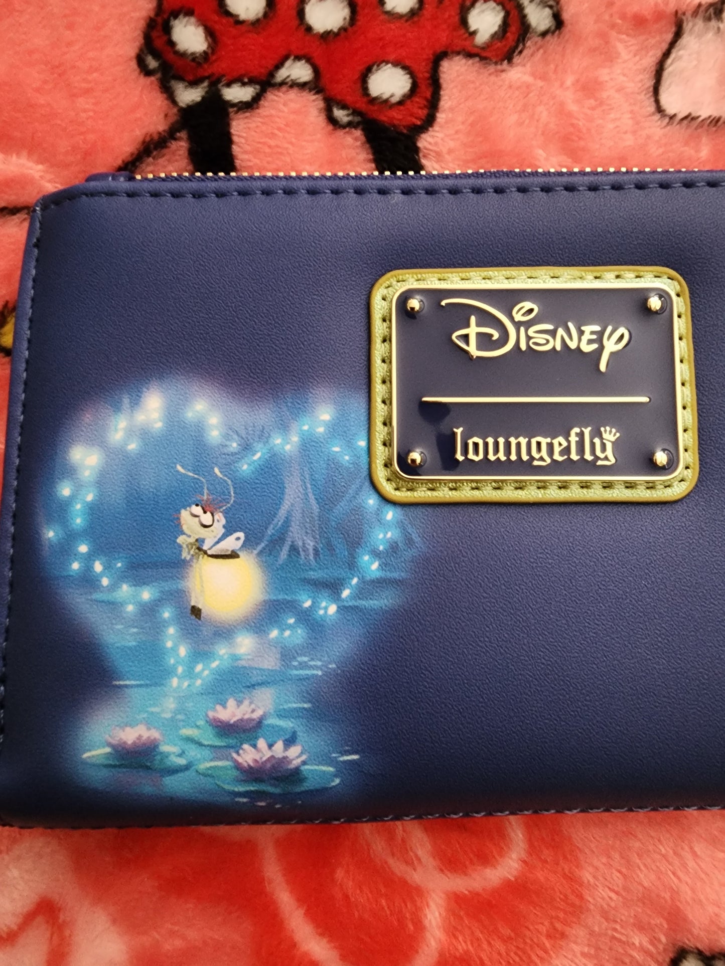 Loungefly Disney Tiana Frog Princess Wallet