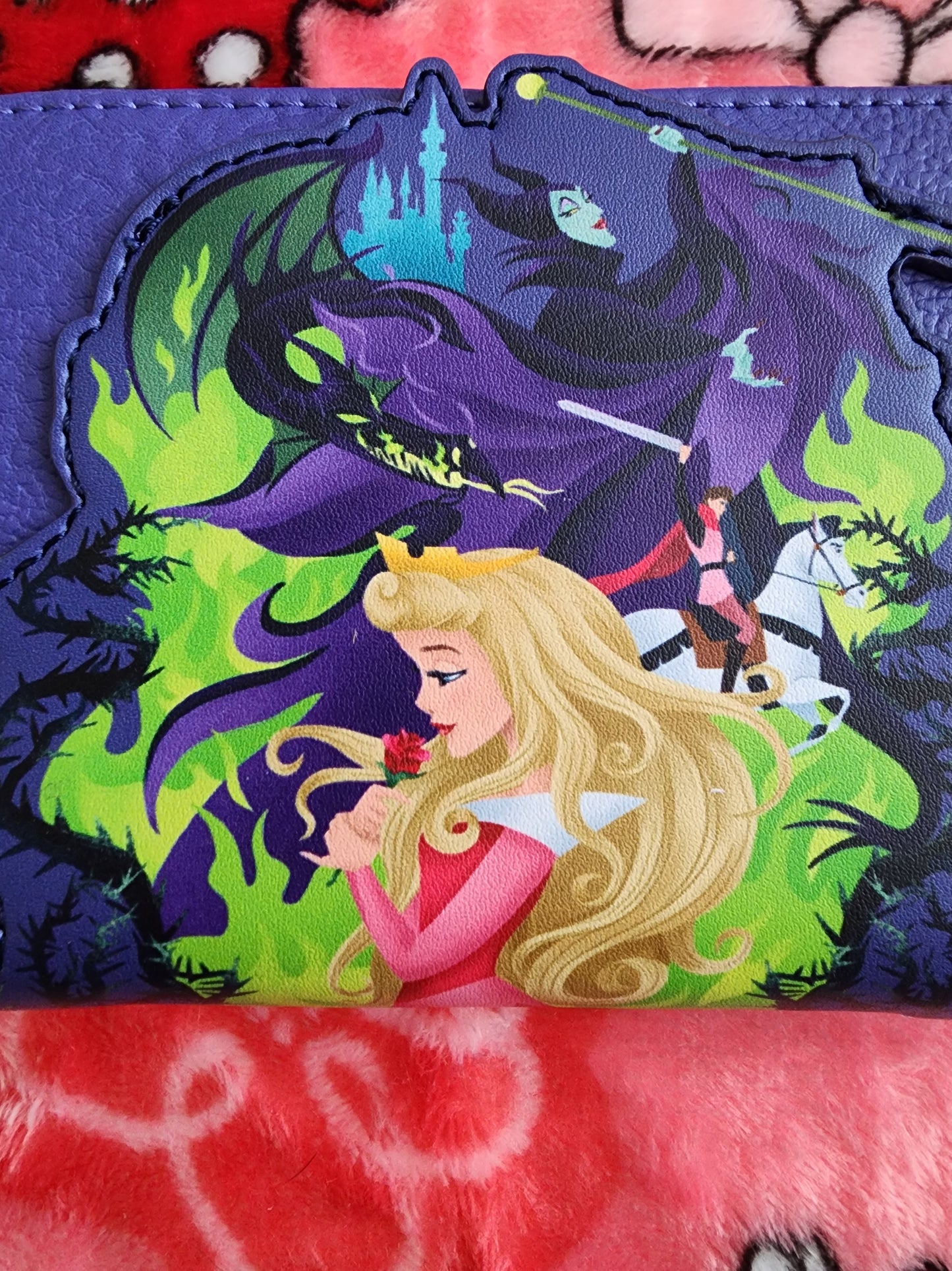 Loungefly Disney Sleeping Beauty and Malifacent Wallet