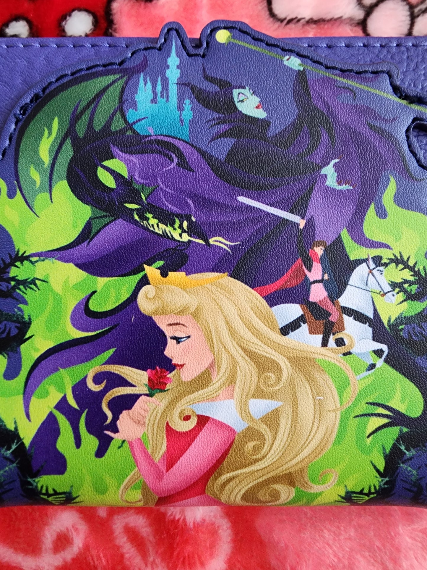 Loungefly Disney Sleeping Beauty and Malifacent Wallet