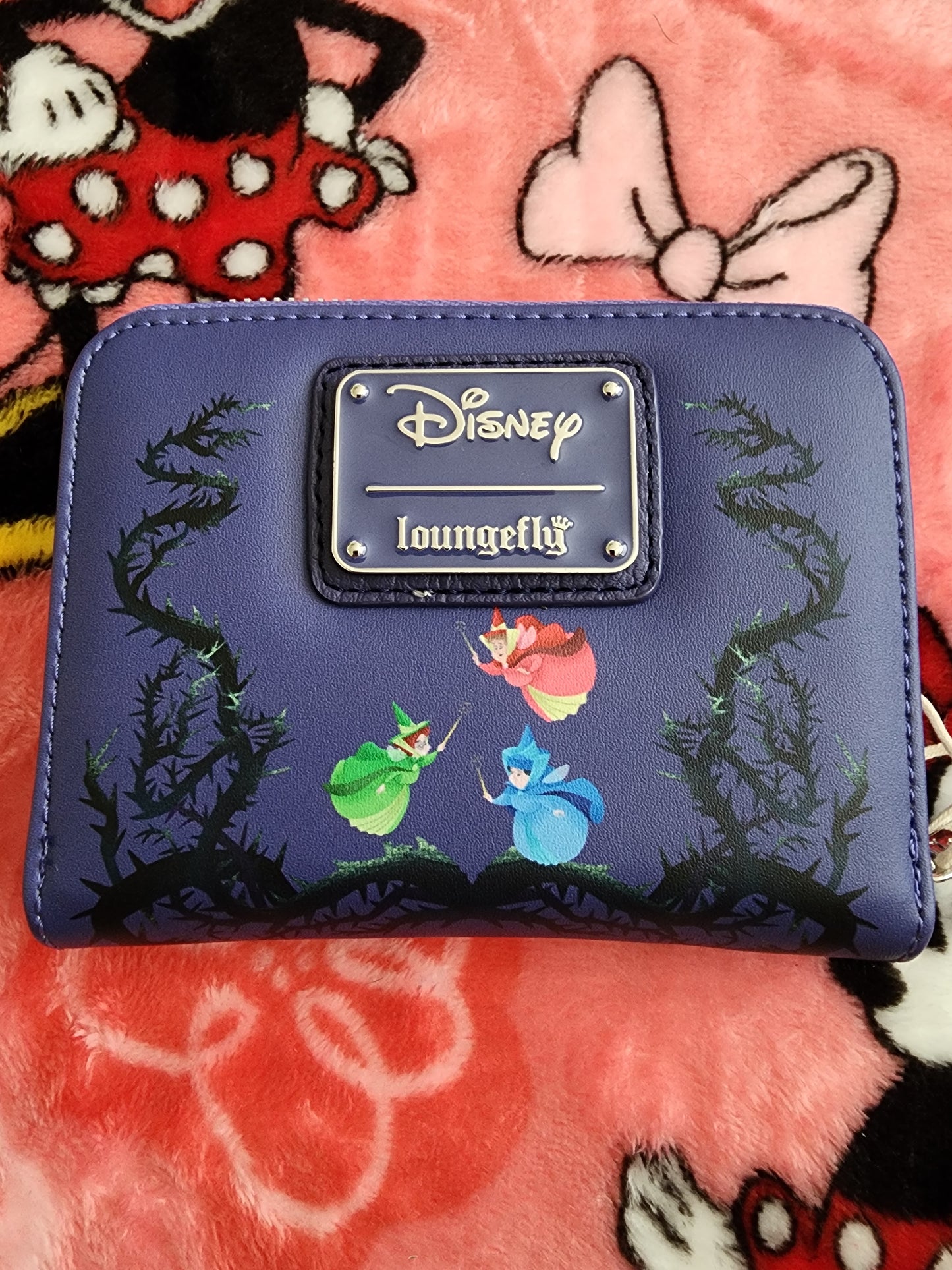 Loungefly Disney Sleeping Beauty and Malifacent Wallet