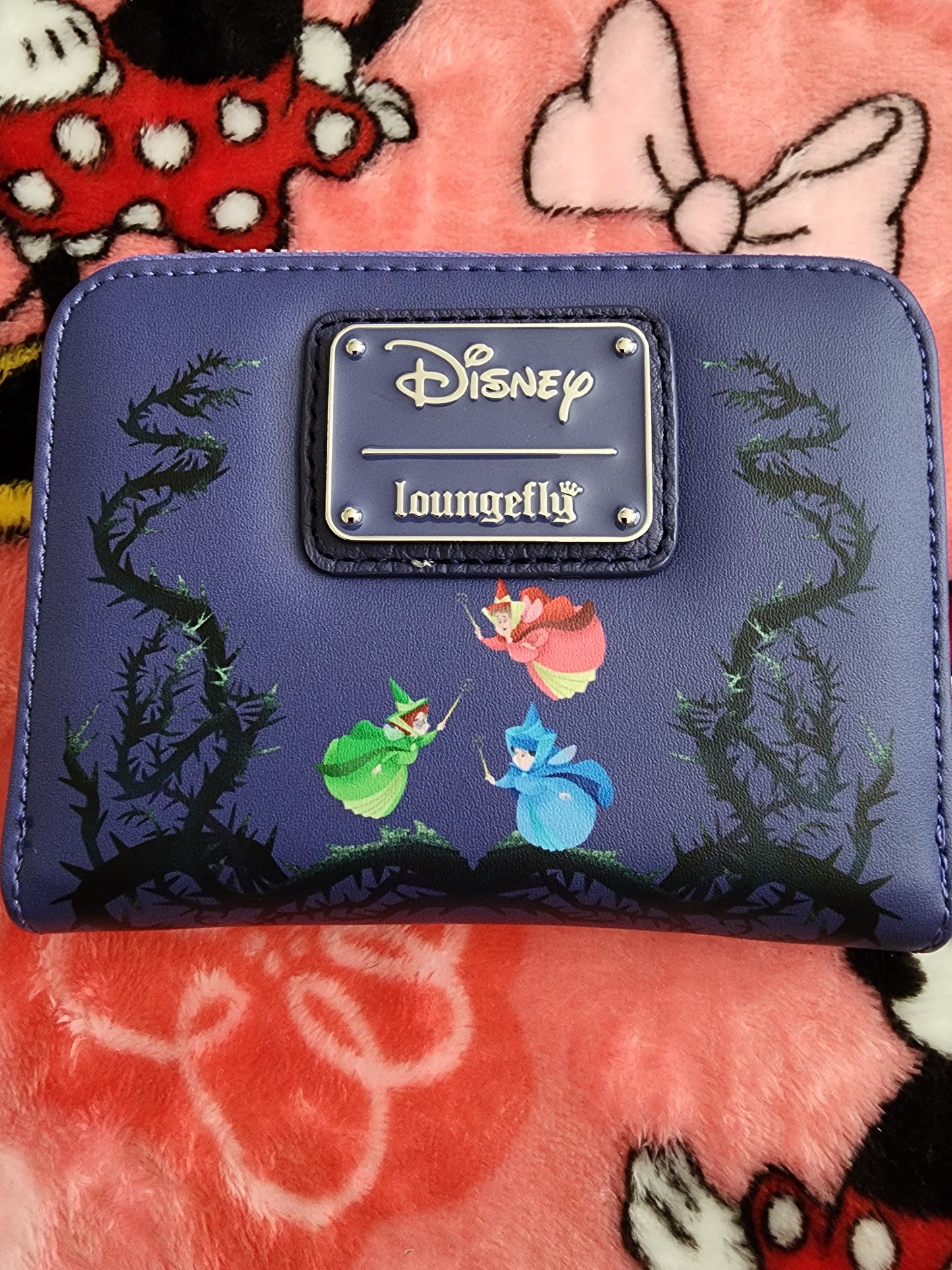 Loungefly Disney Sleeping Beauty and Malifacent Wallet