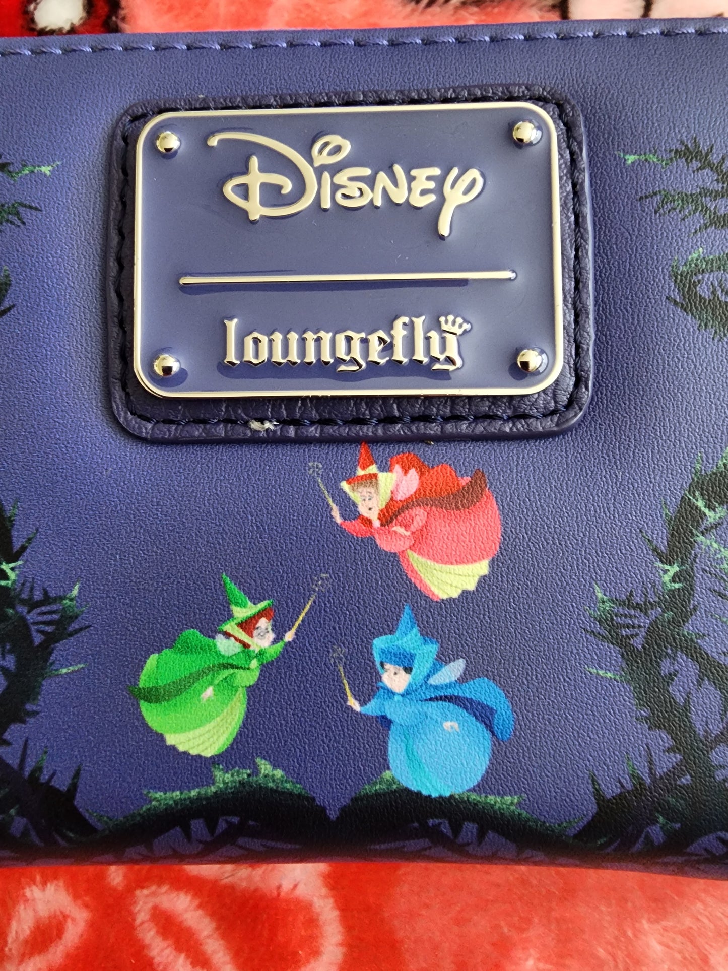 Loungefly Disney Sleeping Beauty and Malifacent Wallet