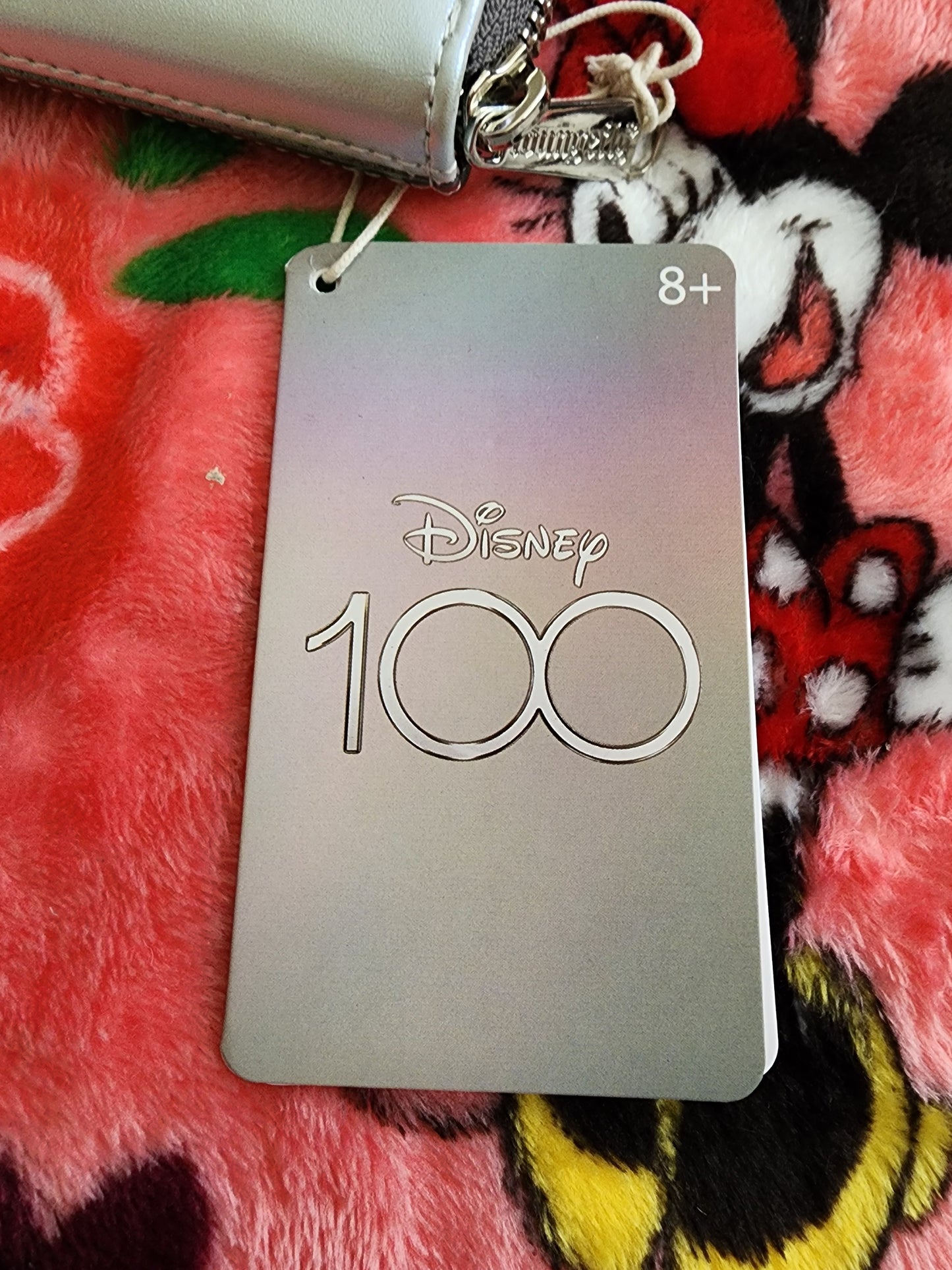 Loungefly Disney 100th Anniversary Platinum Mickey Mouse Wallet