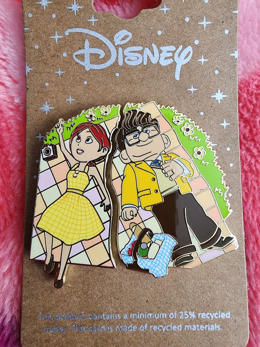 Disney Carl and Ellie Valentine's Couple Pins