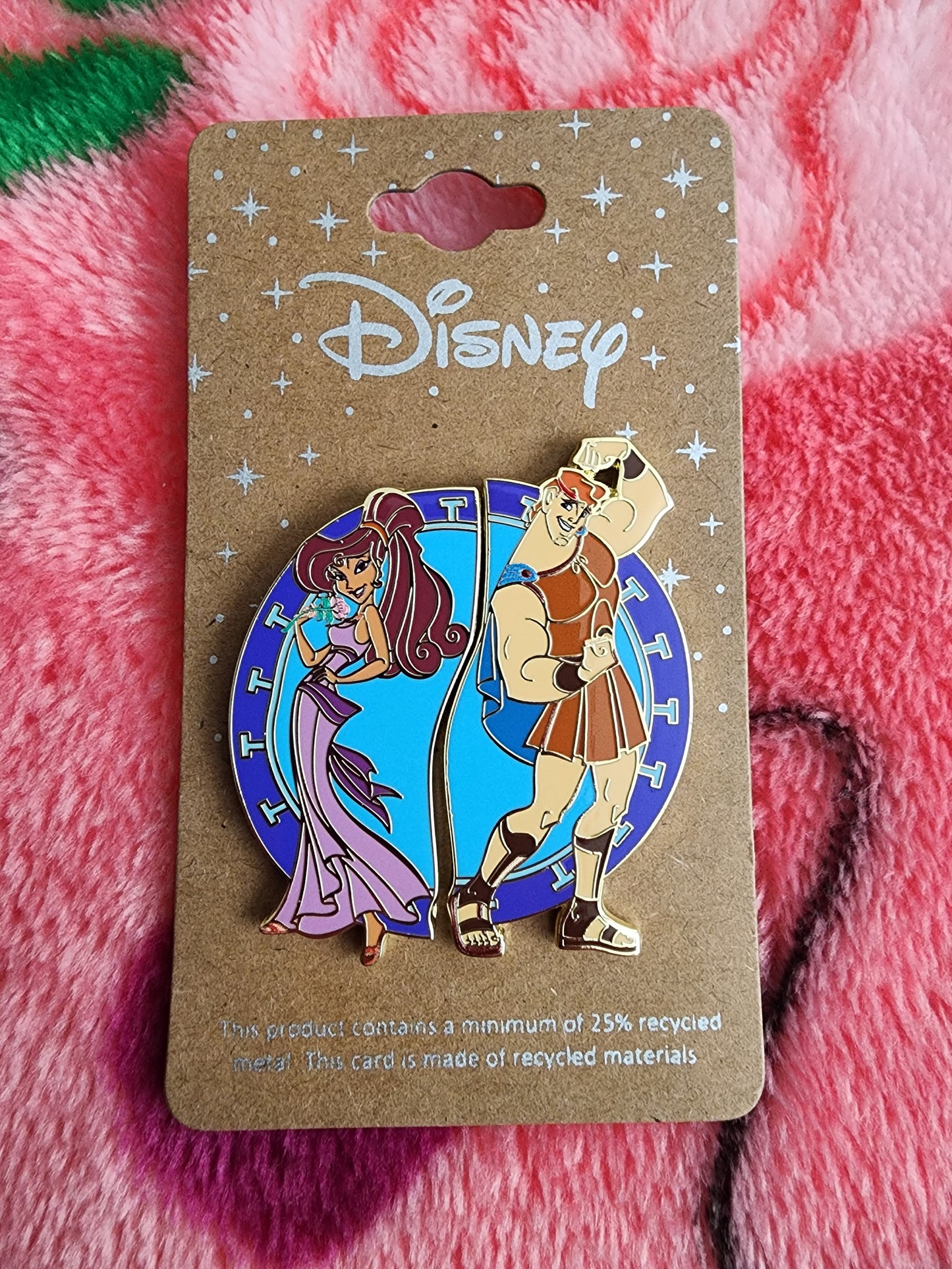 Loungefly Disney Hercules and Megara Couple Pins