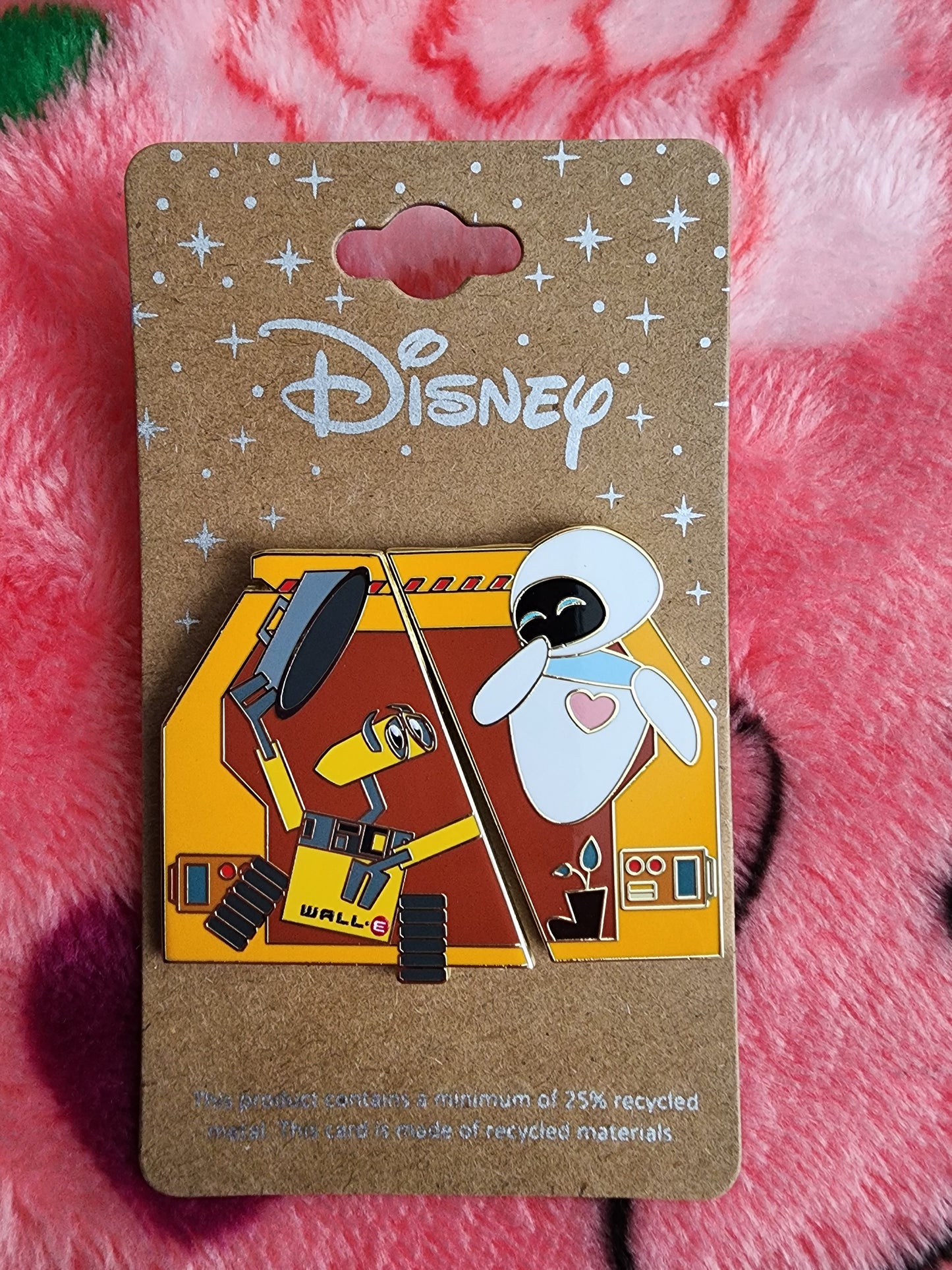 Loungefly Disney Wall-E and Eve Couple Pins