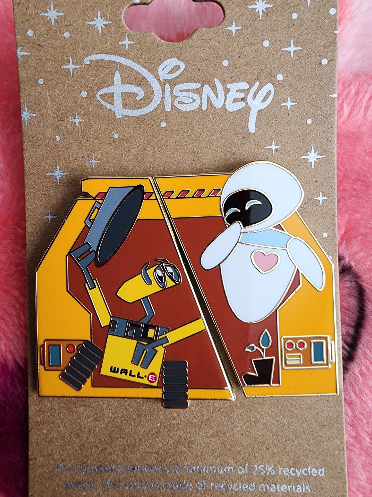 Loungefly Disney Wall-E and Eve Couple Pins