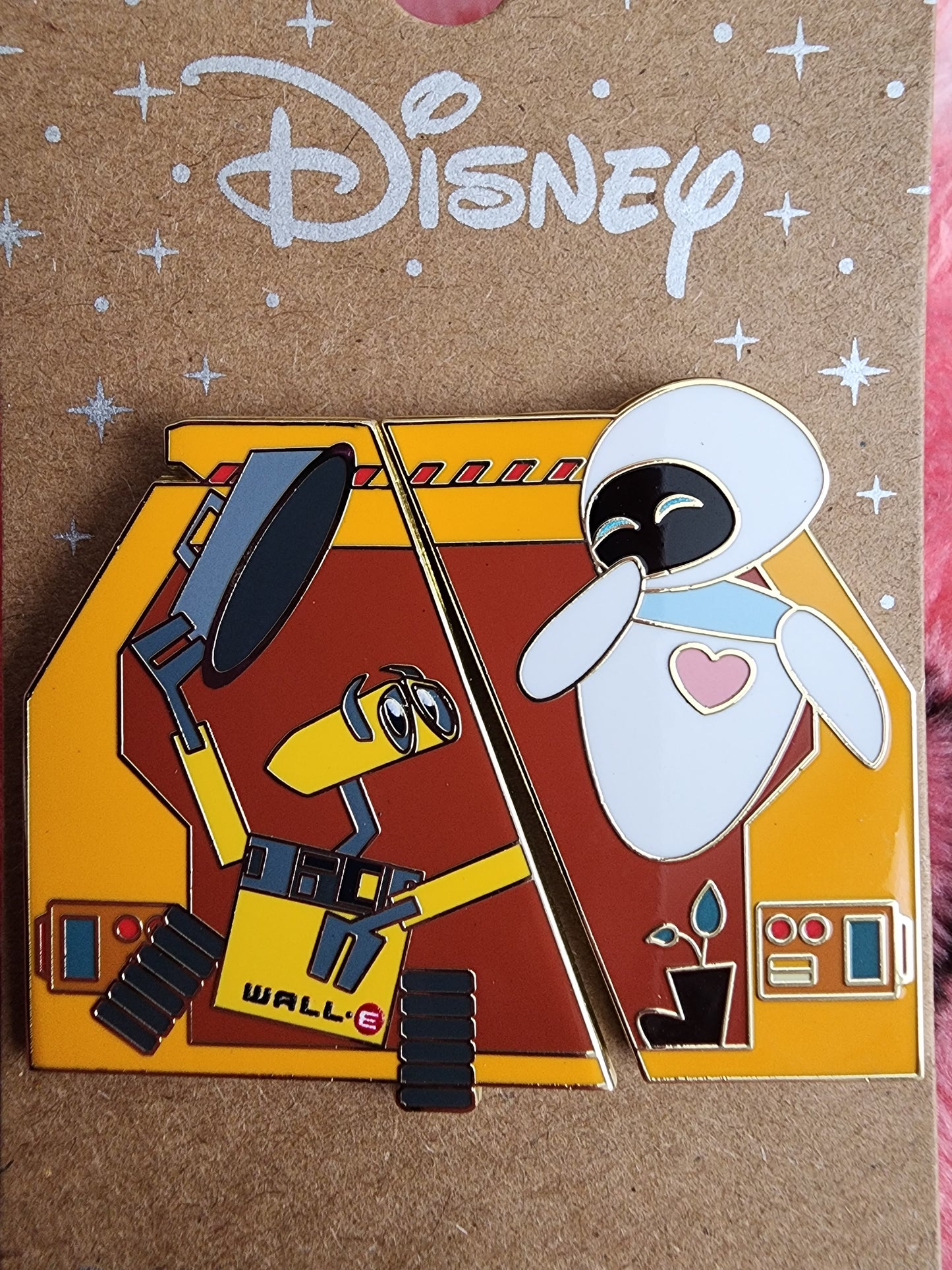 Loungefly Disney Wall-E and Eve Couple Pins