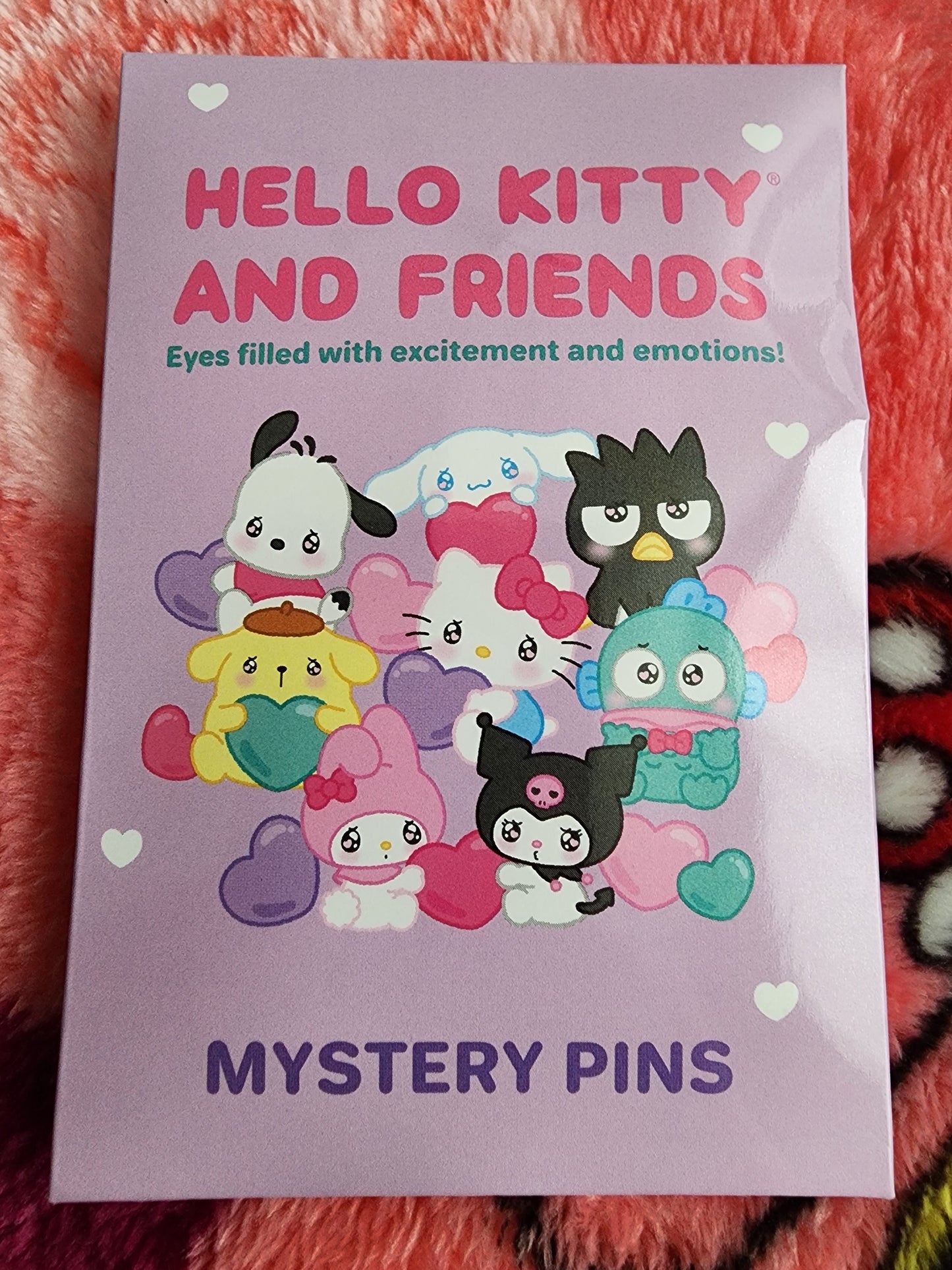 Hello Kitty and Friends Valentine's Mystery Pins