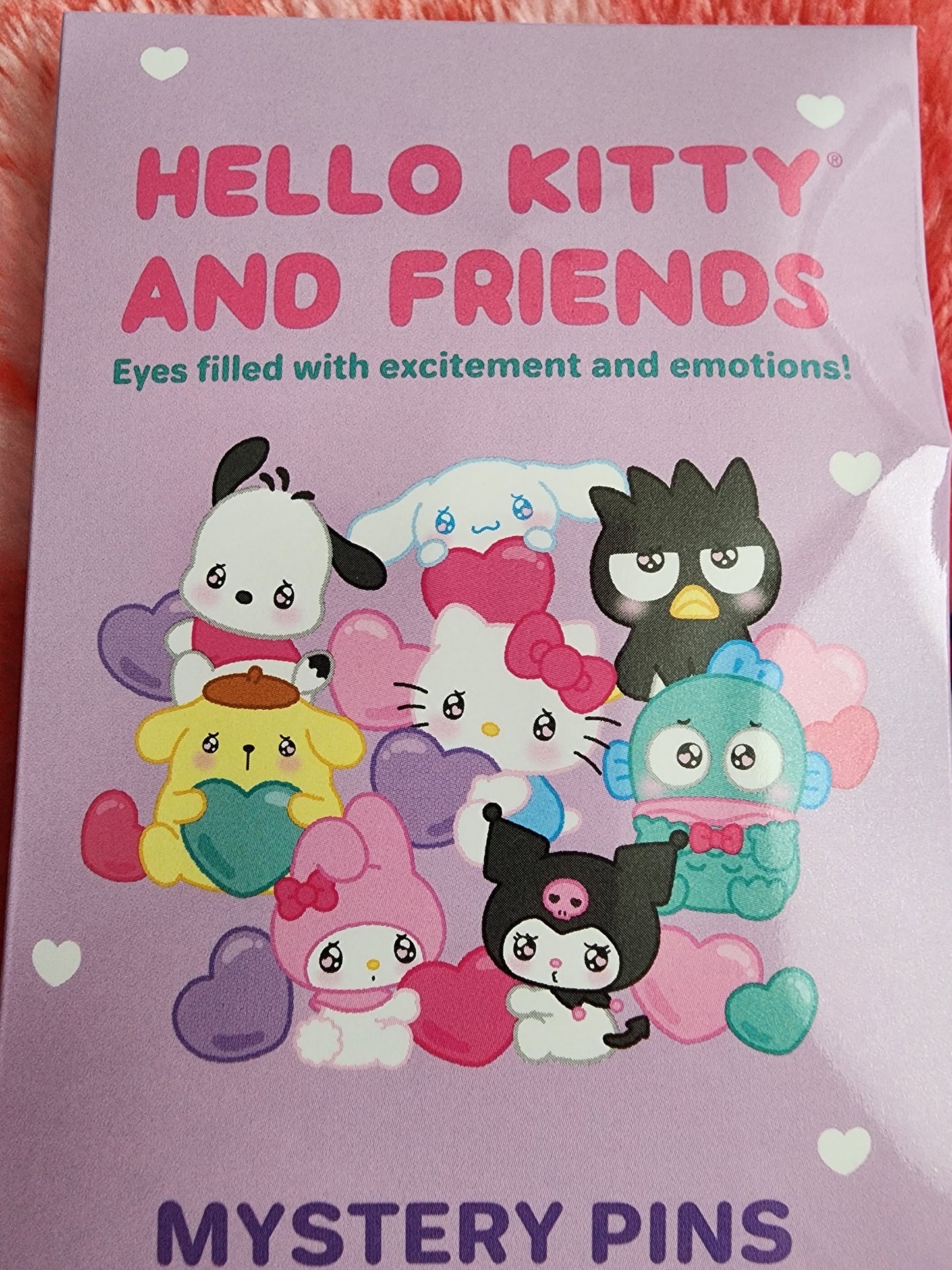 Hello Kitty and Friends Valentine's Mystery Pins