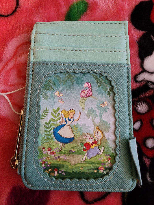 Loungefly Disney Alice in Wonderland Card Holder/Coin Purse