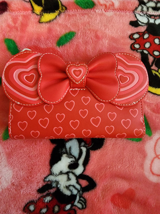 Loungefly Disney Mickey and Minnie Valentine's  Love Wallet ❤️