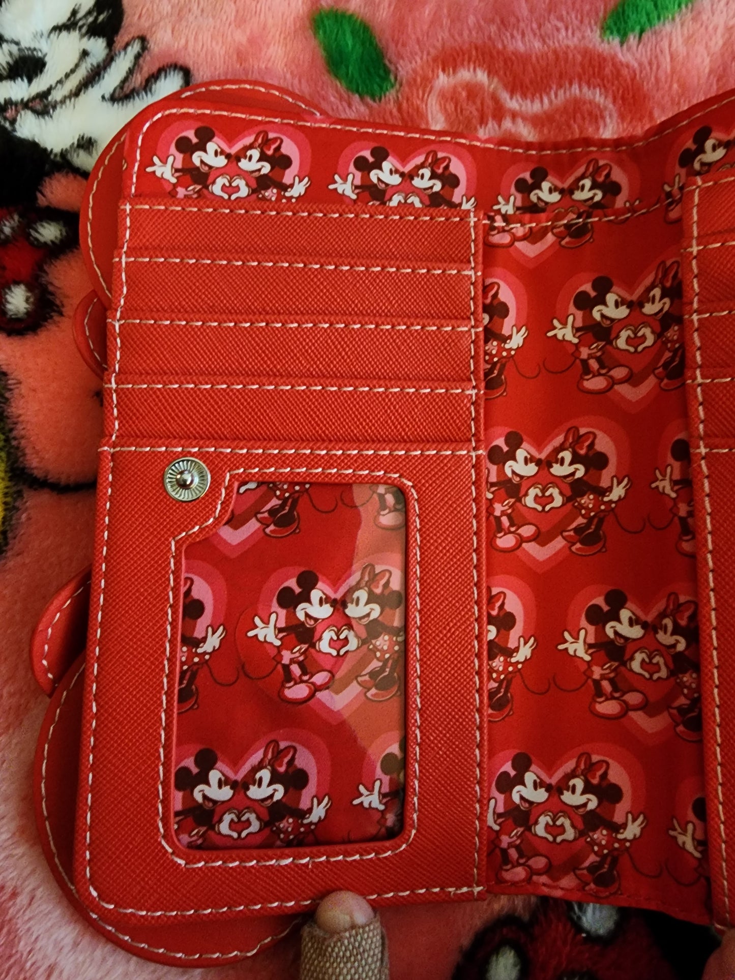 Loungefly Disney Mickey and Minnie Valentine's  Love Wallet ❤️