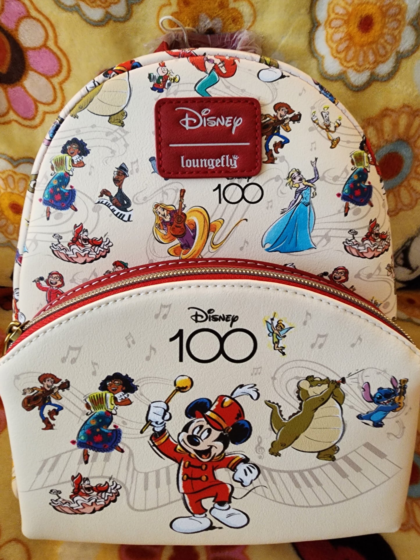 Loungefly Disney 100th Anniversary Character Backpack