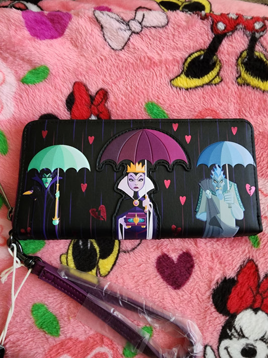 Loungefly Disney Villains Valentine's Wallet