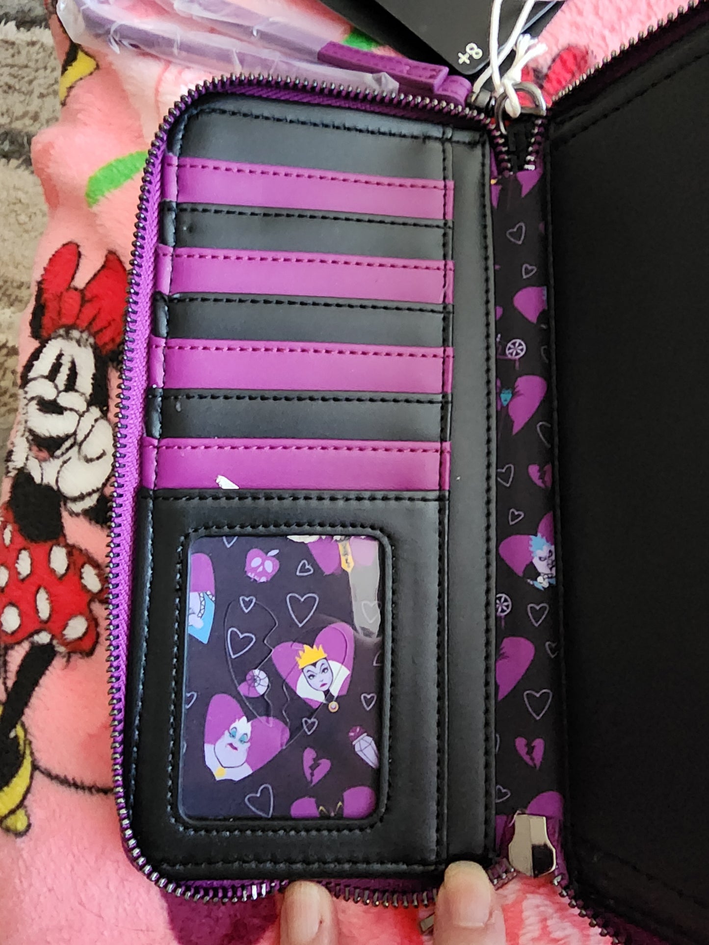 Loungefly Disney Villains Valentine's Wallet