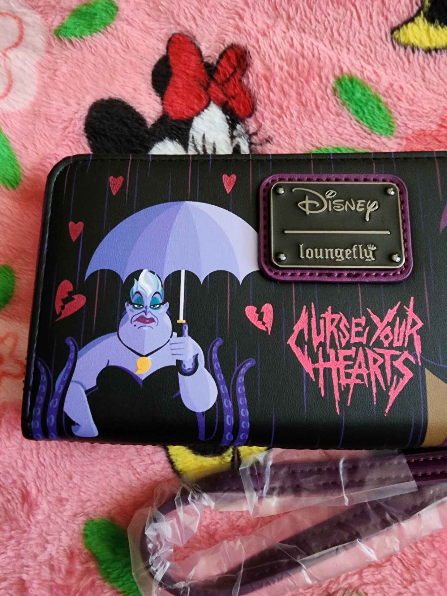 Loungefly Disney Villains Valentine's Wallet