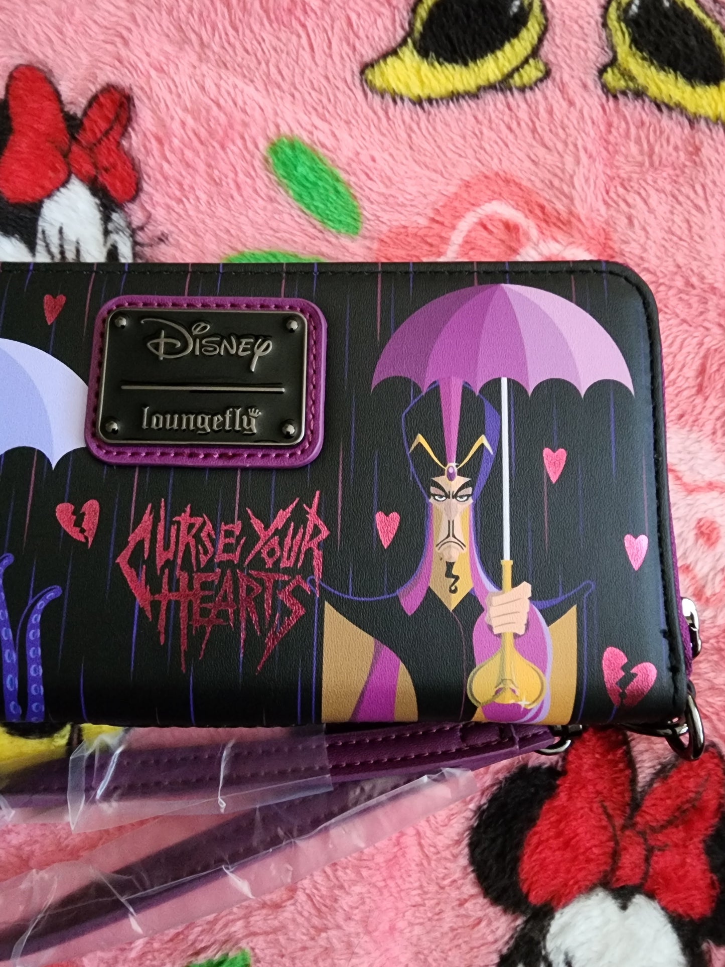 Loungefly Disney Villains Valentine's Wallet