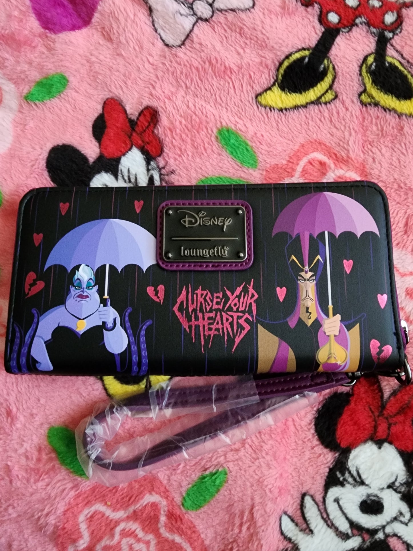 Loungefly Disney Villains Valentine's Wallet