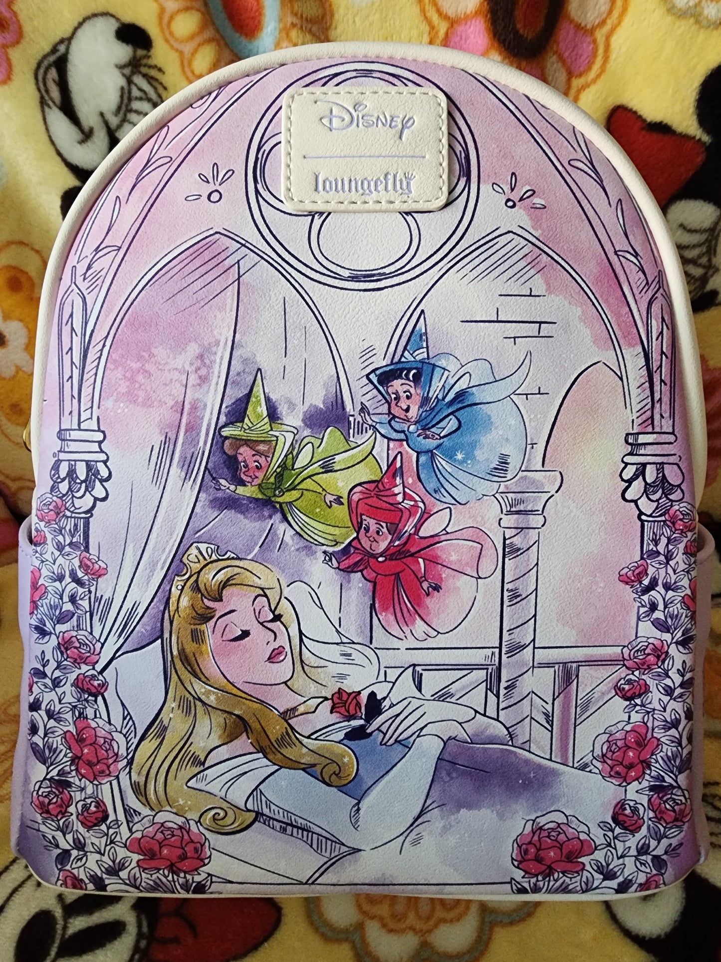 Loungefly Disney Sleeping Beauty 65th Anniversary Backpack