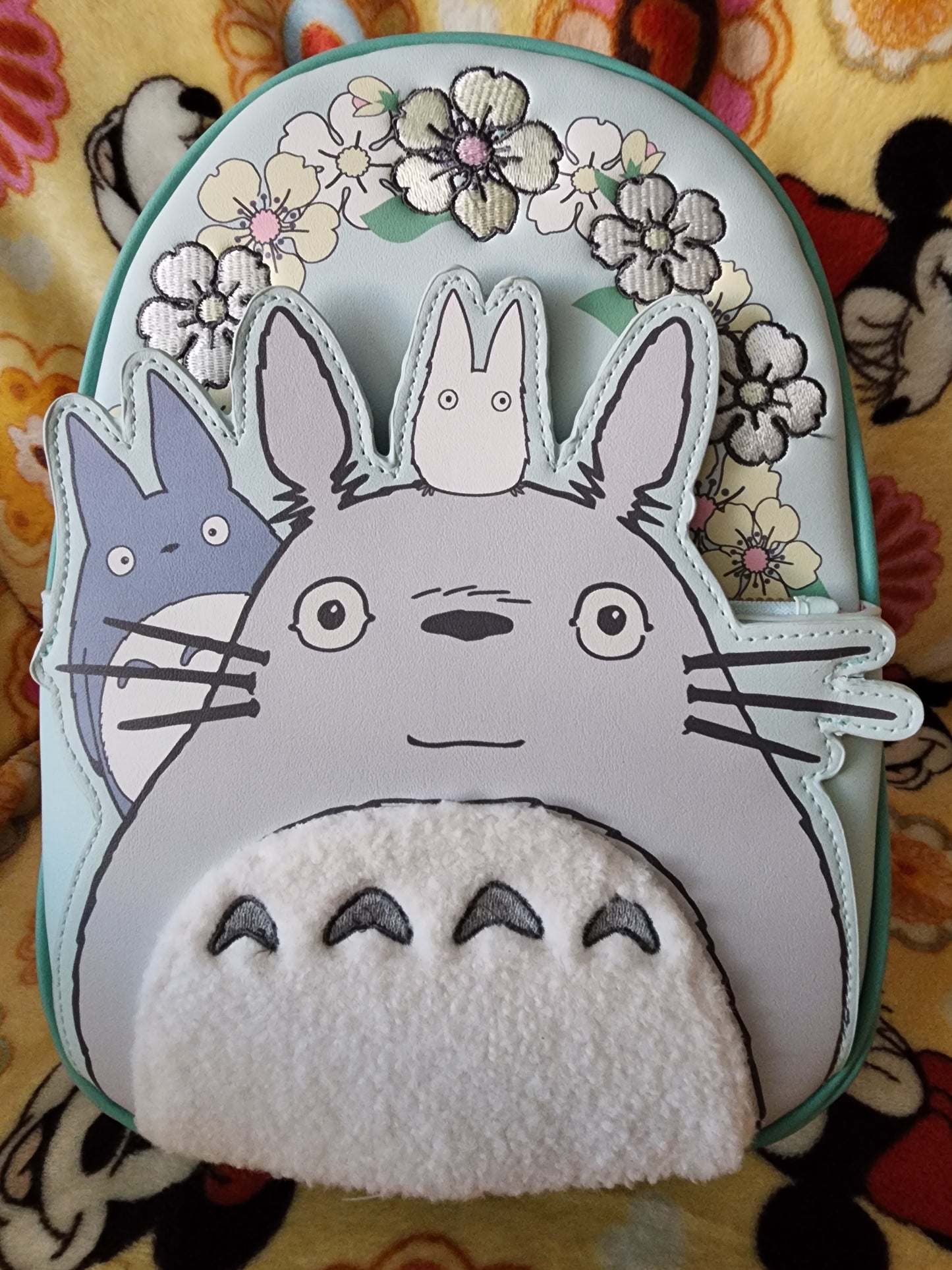 Loungefly My Neighbor Totoro Spring Floral Backpack