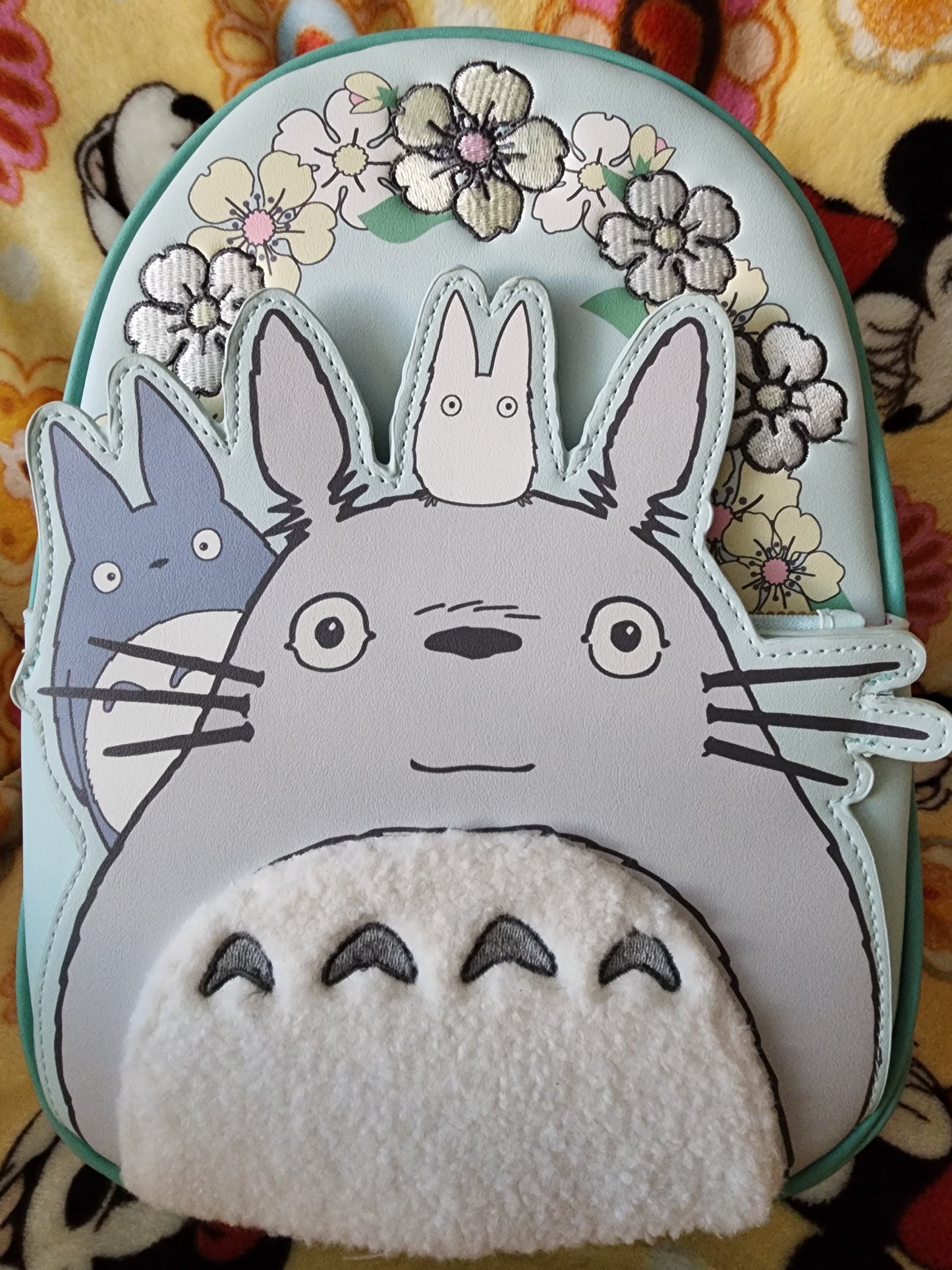 Loungefly My Neighbor Totoro Spring Floral Backpack