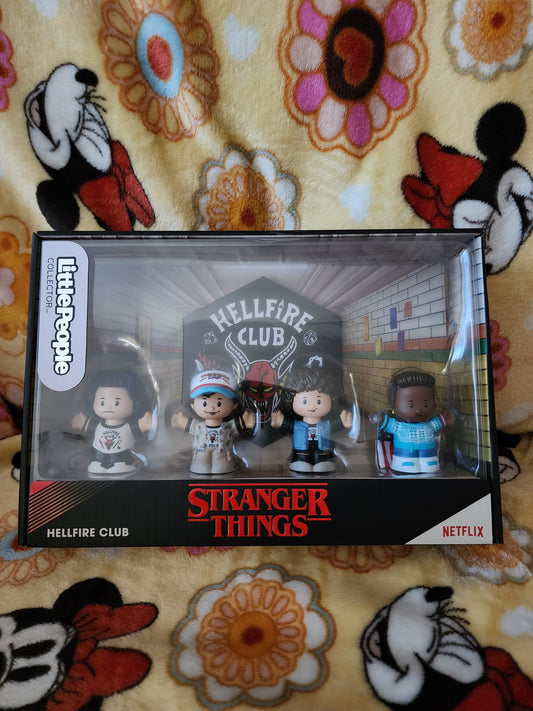 Fisher Price Little People Stranger Things Hellfire Club Figures