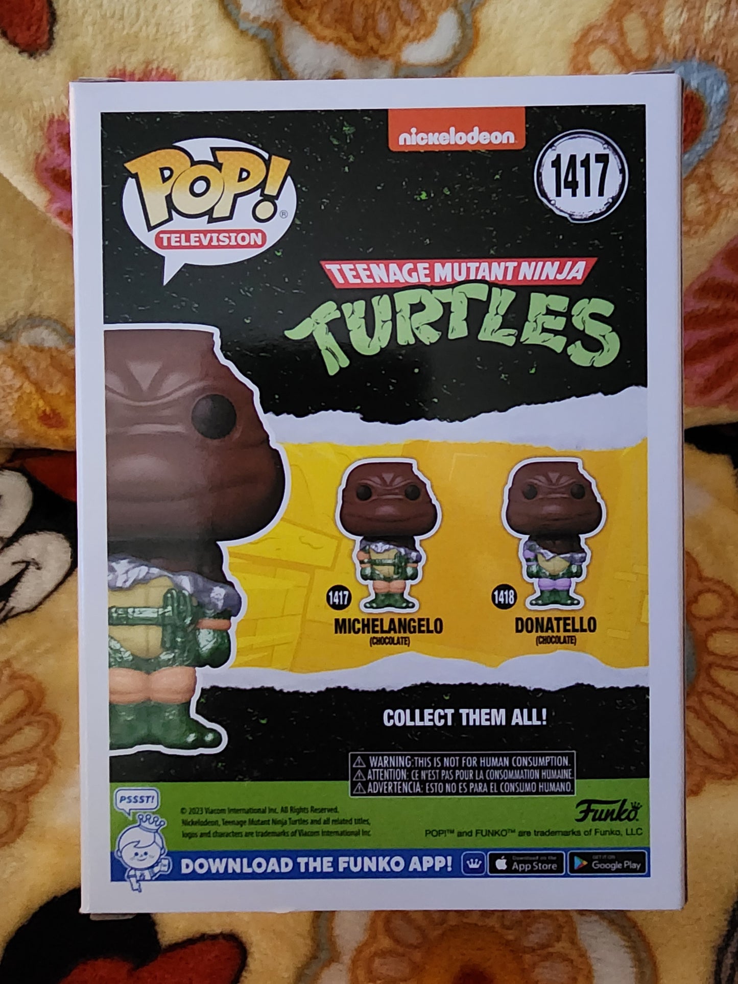 Funko Pop TMNT Easter Chocolate Pop Figure