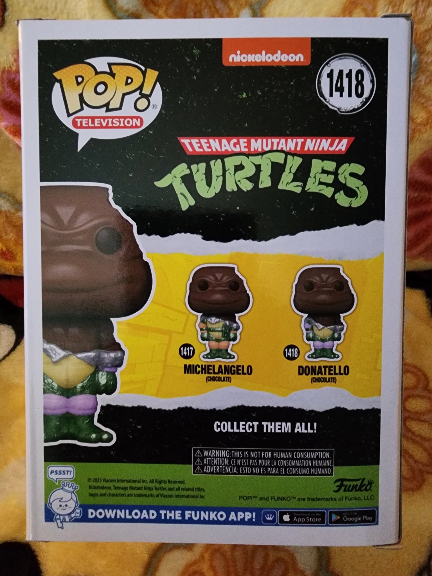 Funko Pop TMNT Easter Chocolate Pop Figure