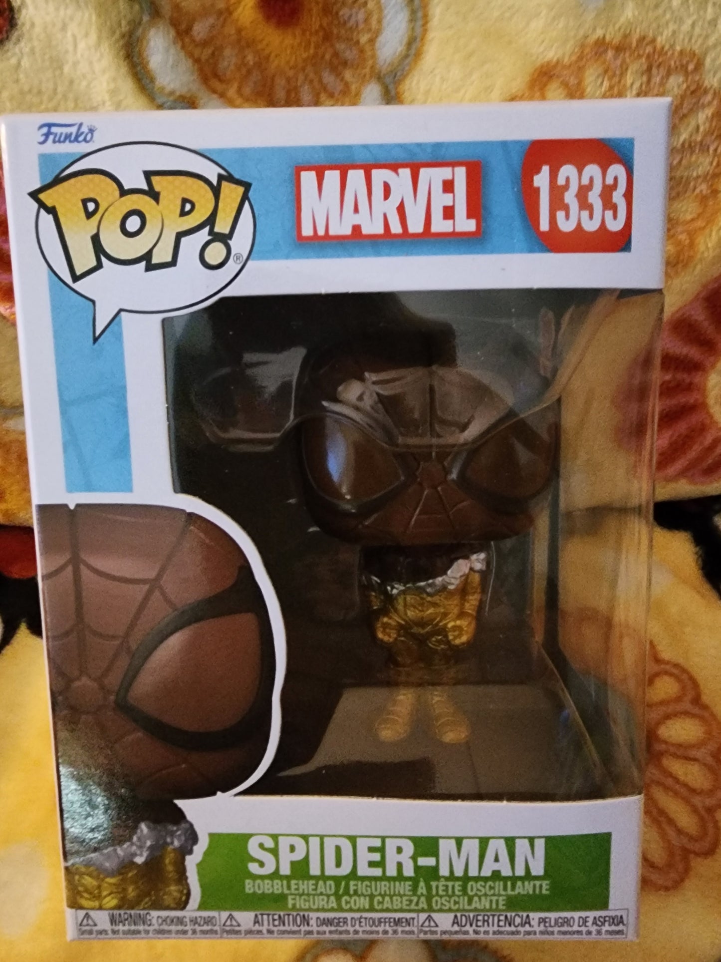 Funko Pop Marvel Spiderman Easter Chocolate Pop Figure