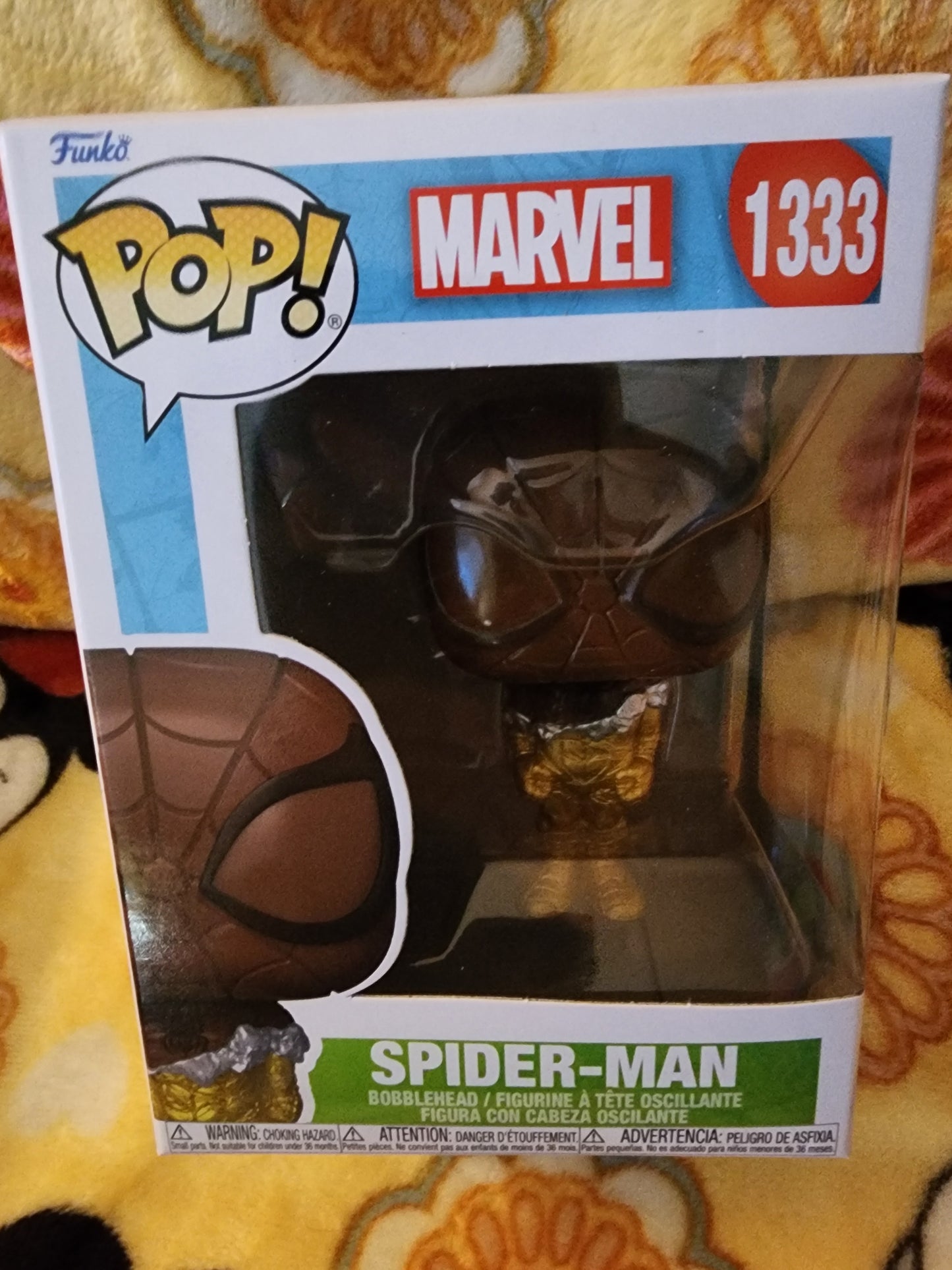 Funko Pop Marvel Spiderman Easter Chocolate Pop Figure