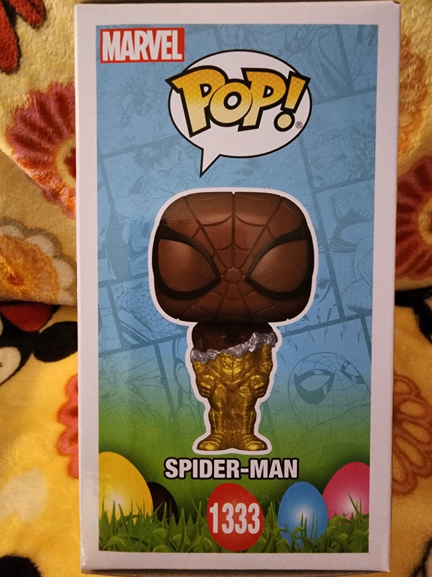 Funko Pop Marvel Spiderman Easter Chocolate Pop Figure