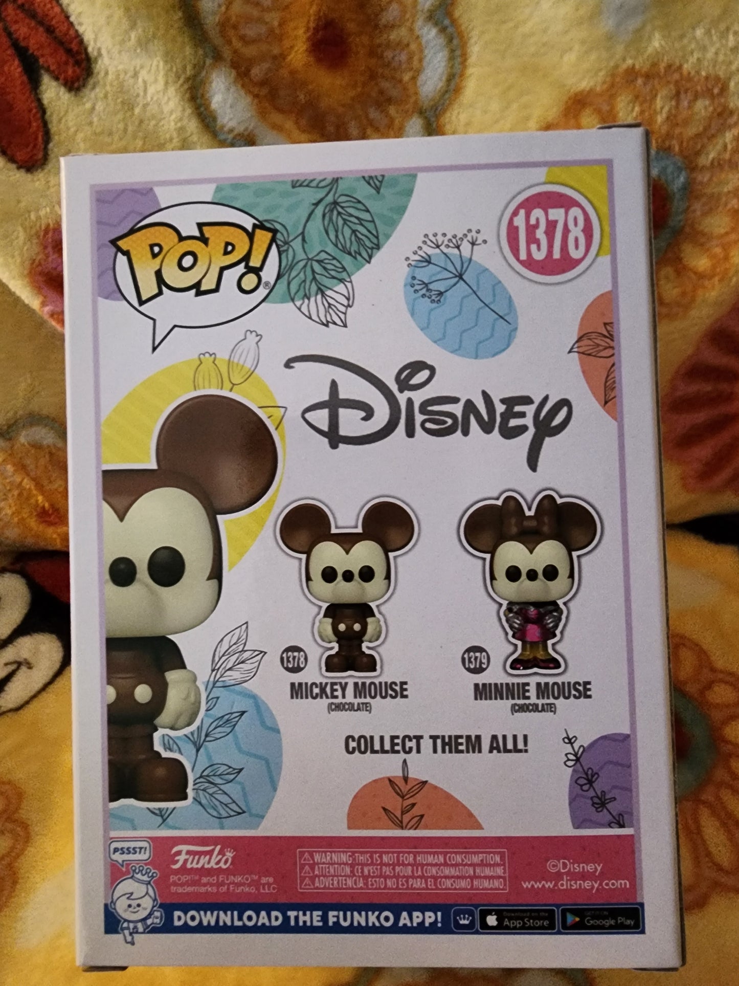 Funko Pop Disney Mickey Mouse Chocolate Pop Figure