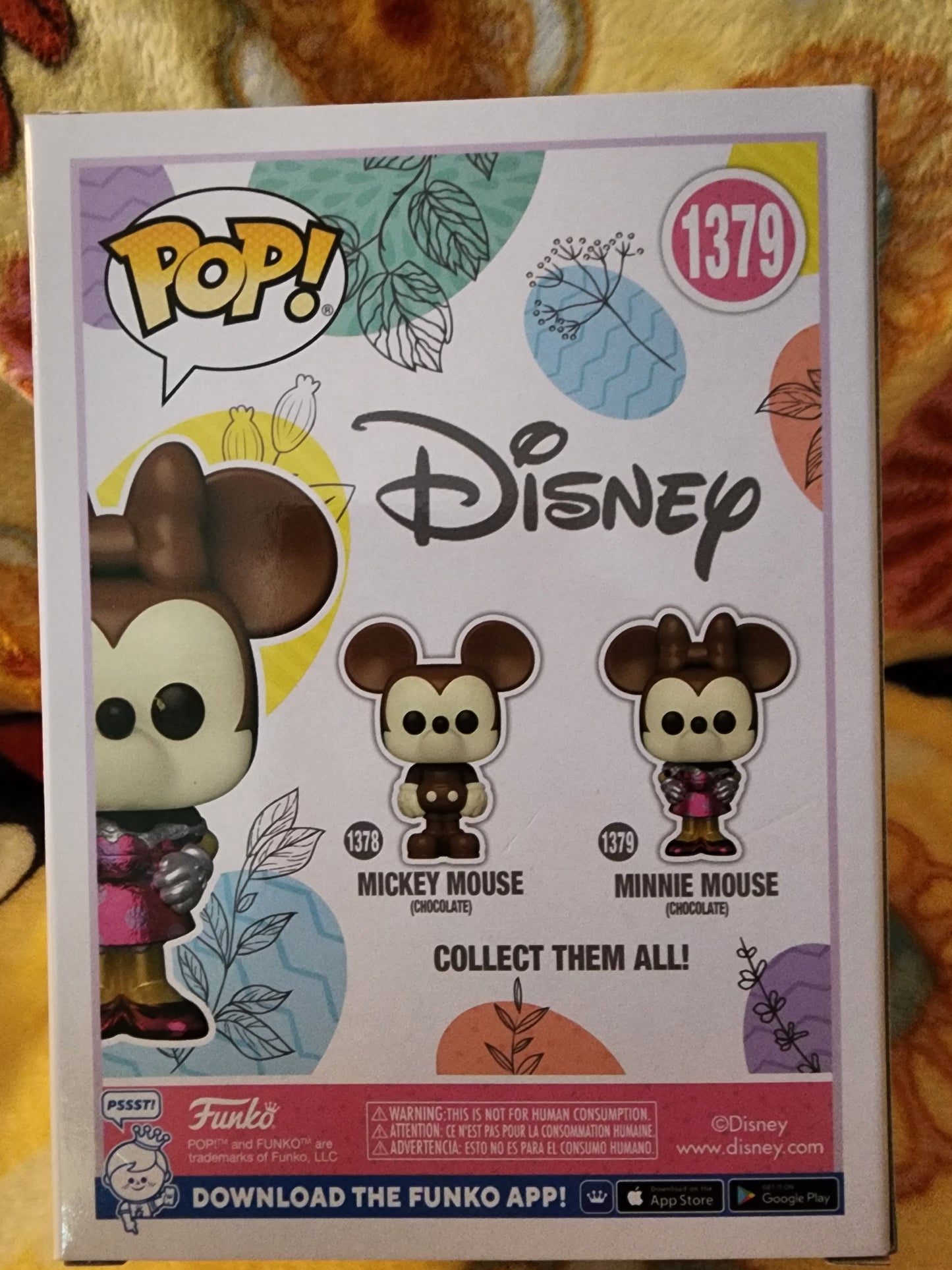 Funko Pop Disney Minnie Mouse Chocolate Pop Figure