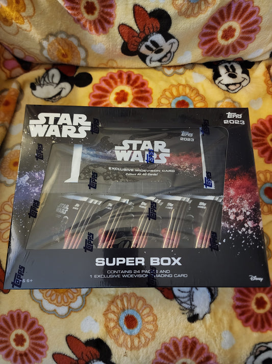 2023 Topps Star Wars Hobby Super Box Trading Cards