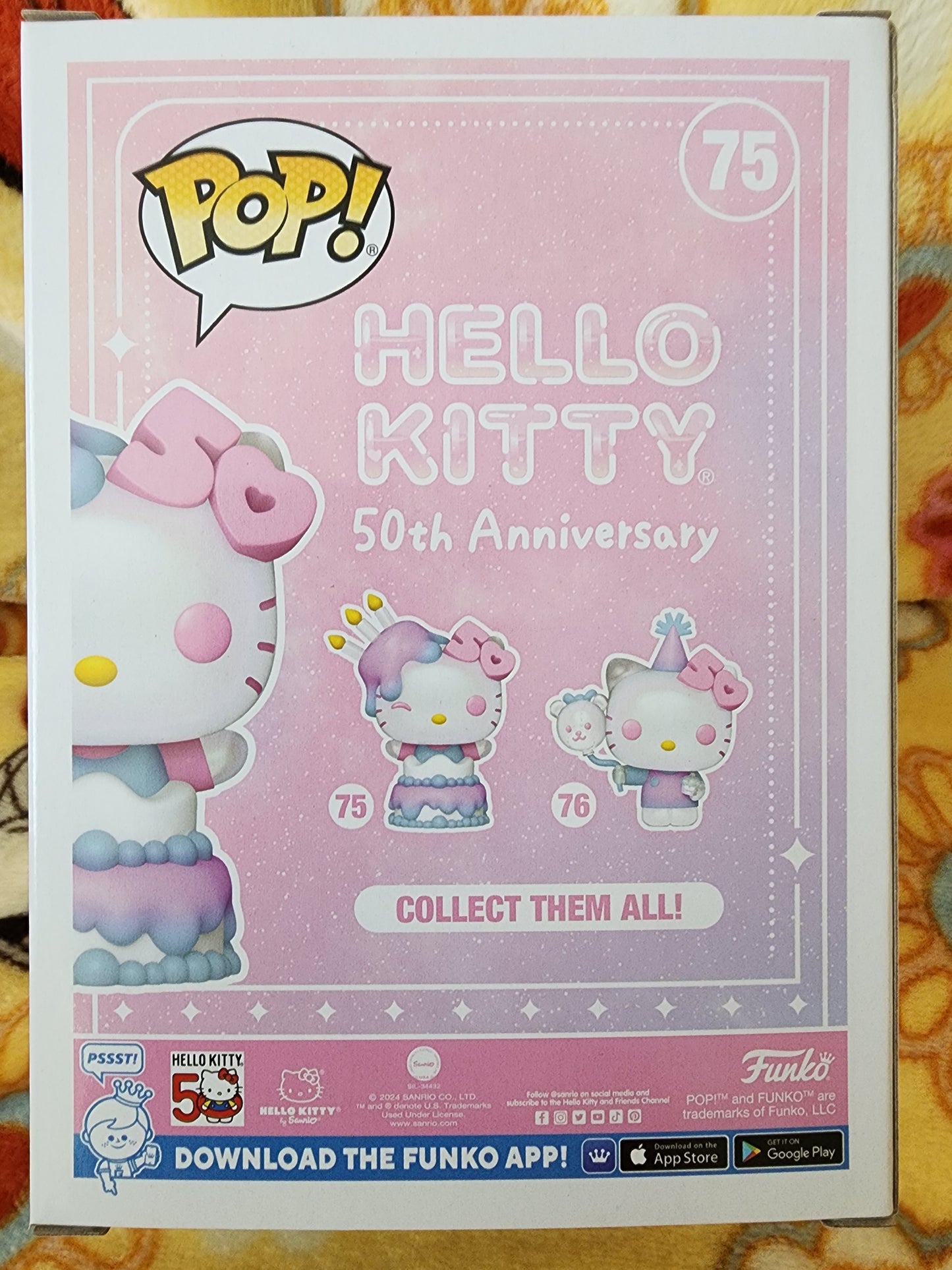 Funko Pop Hello Kitty 50th Anniversary Pop Figure