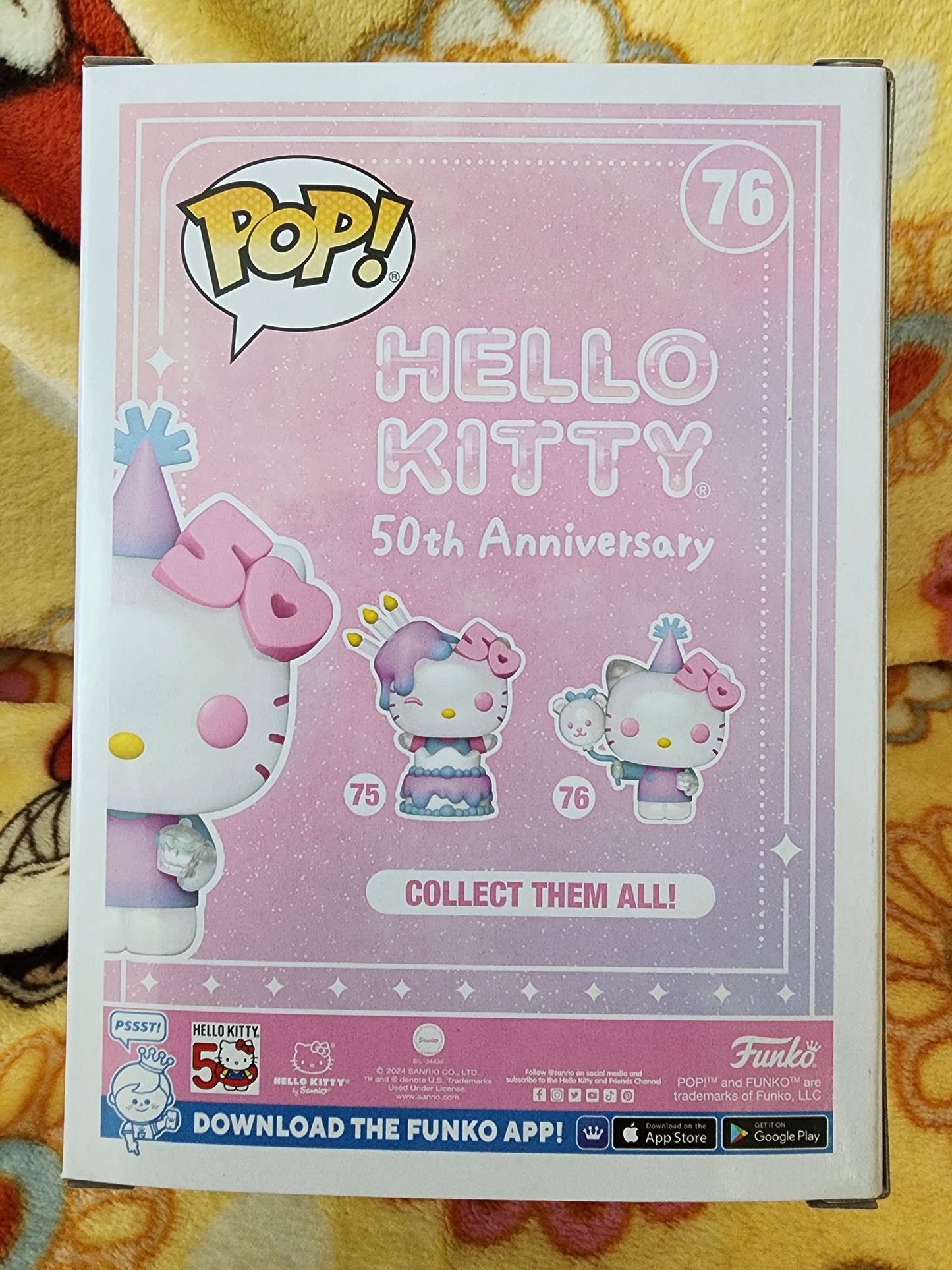 Funko Pop Hello Kitty 50th Anniversary Balloon Pop Figure