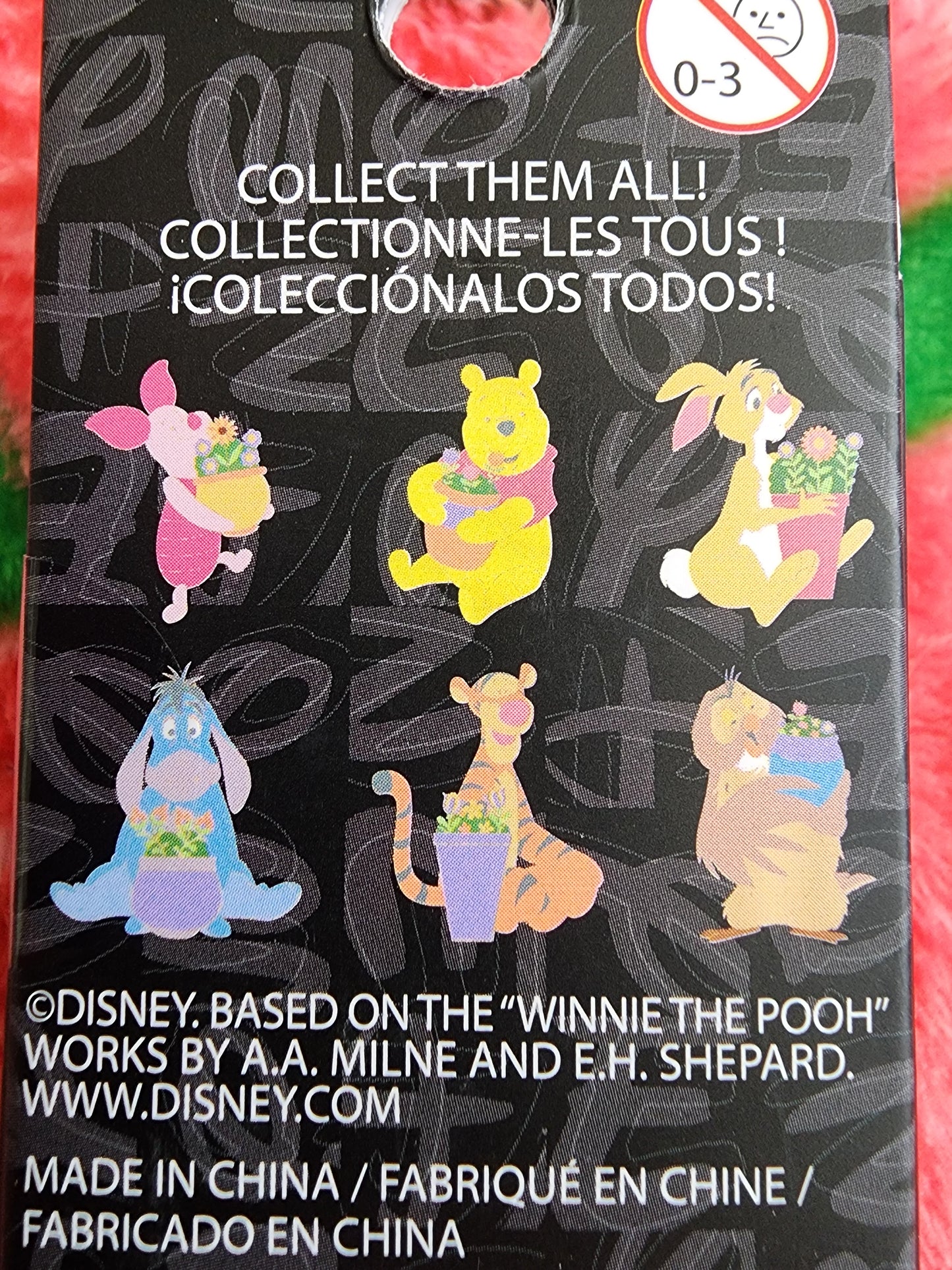 Loungefly Disney Winnie the Pooh and Friends Floral Plants Mystery Pins