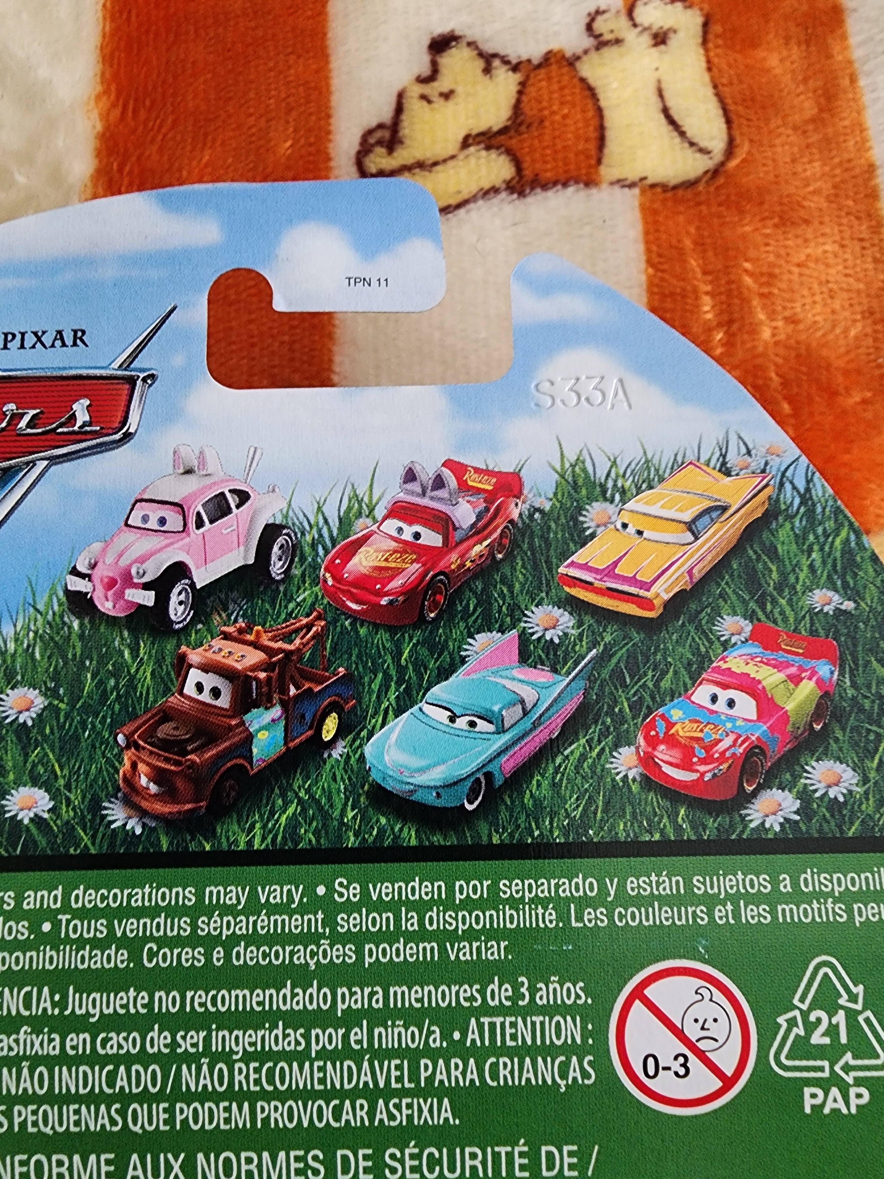 Huevo sorpresa cars 3 online