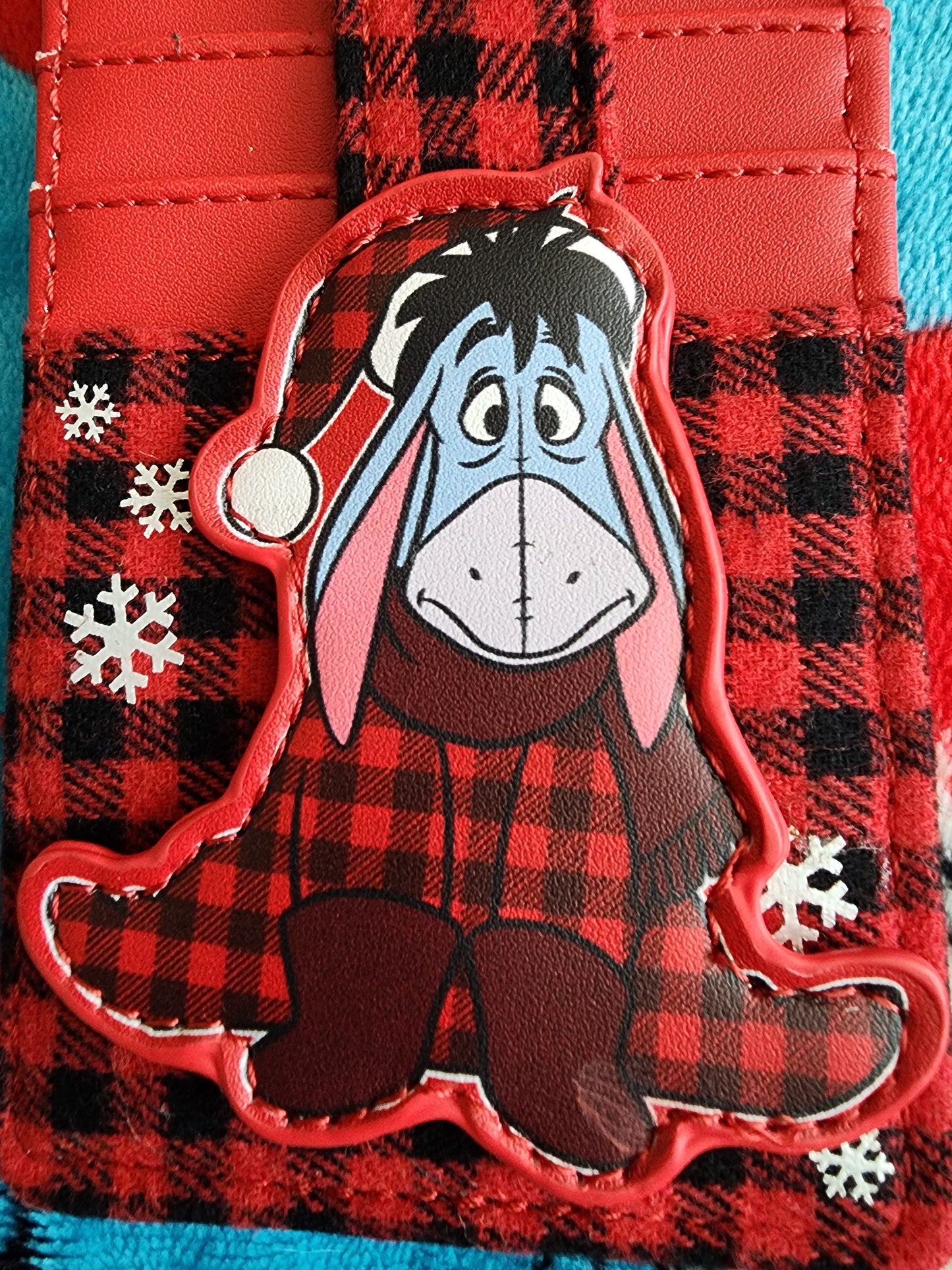 Loungefly Disney Eeyore Plaid Card Holder