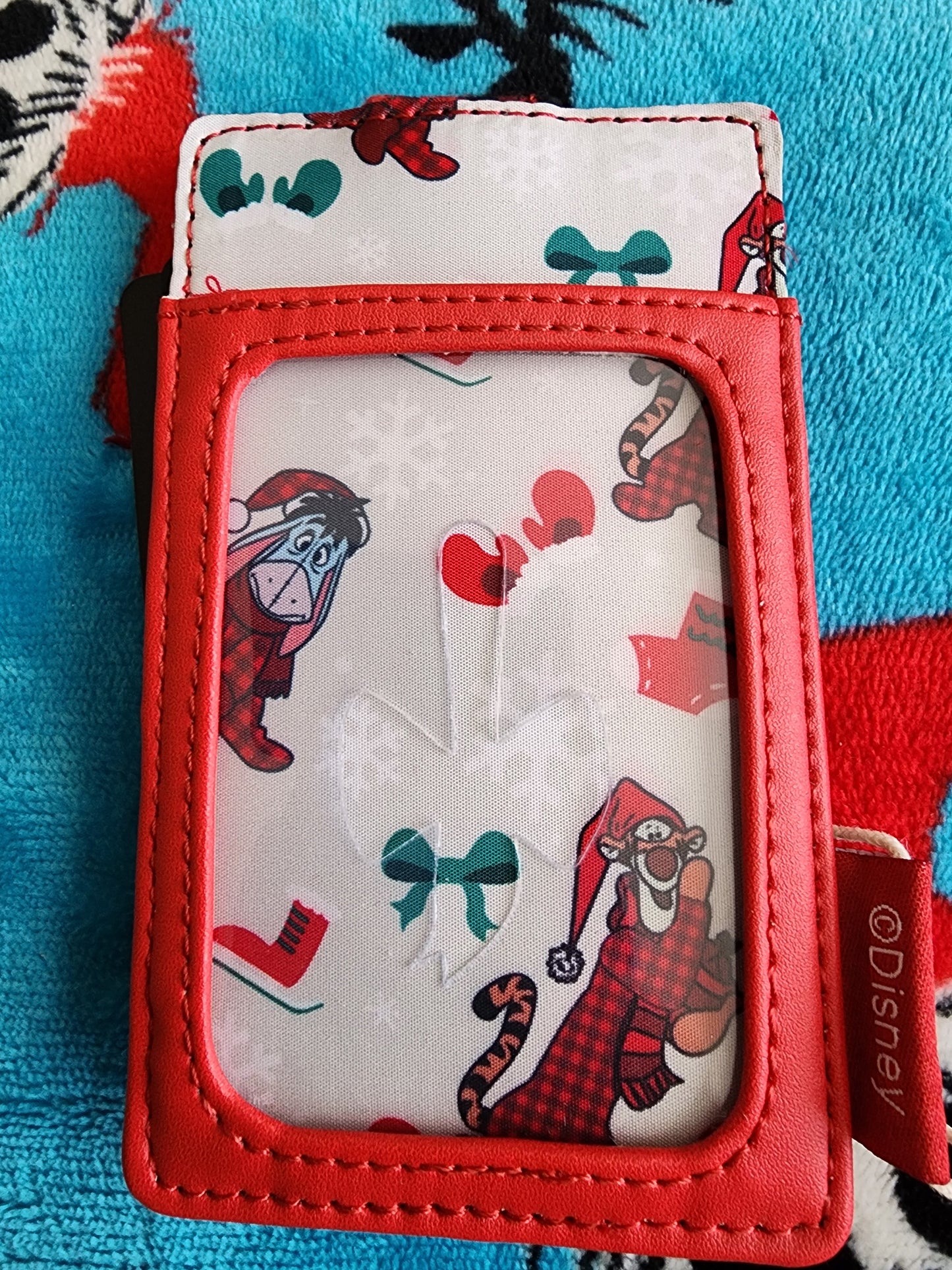 Loungefly Disney Eeyore Plaid Card Holder