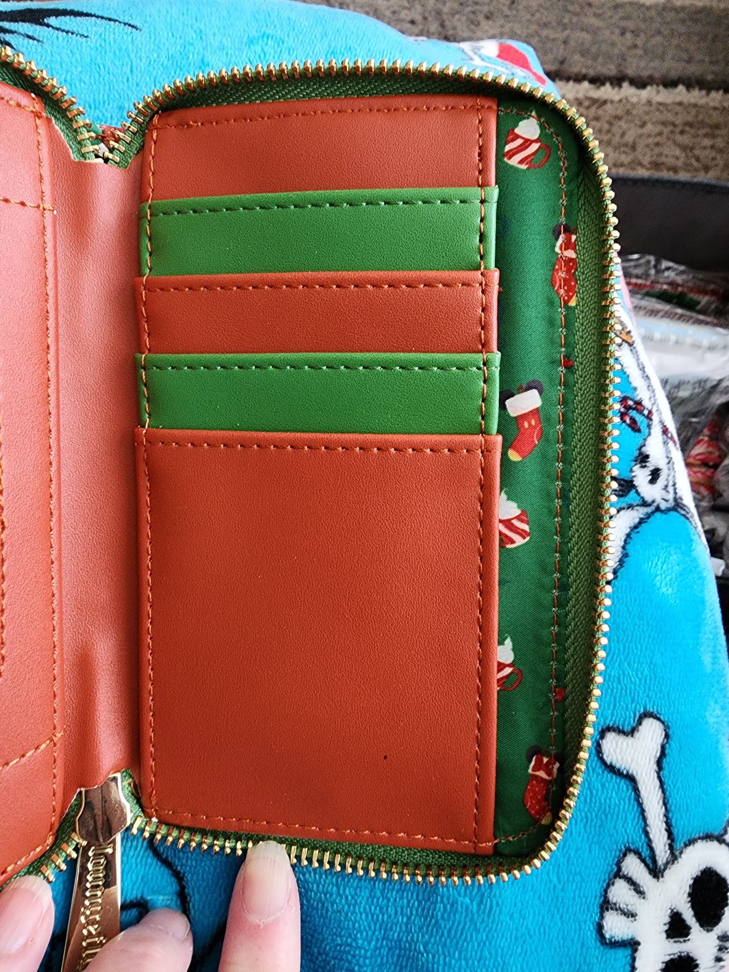 Loungefly Disney Mickey and Minnie Mouse Fireplace Wallet