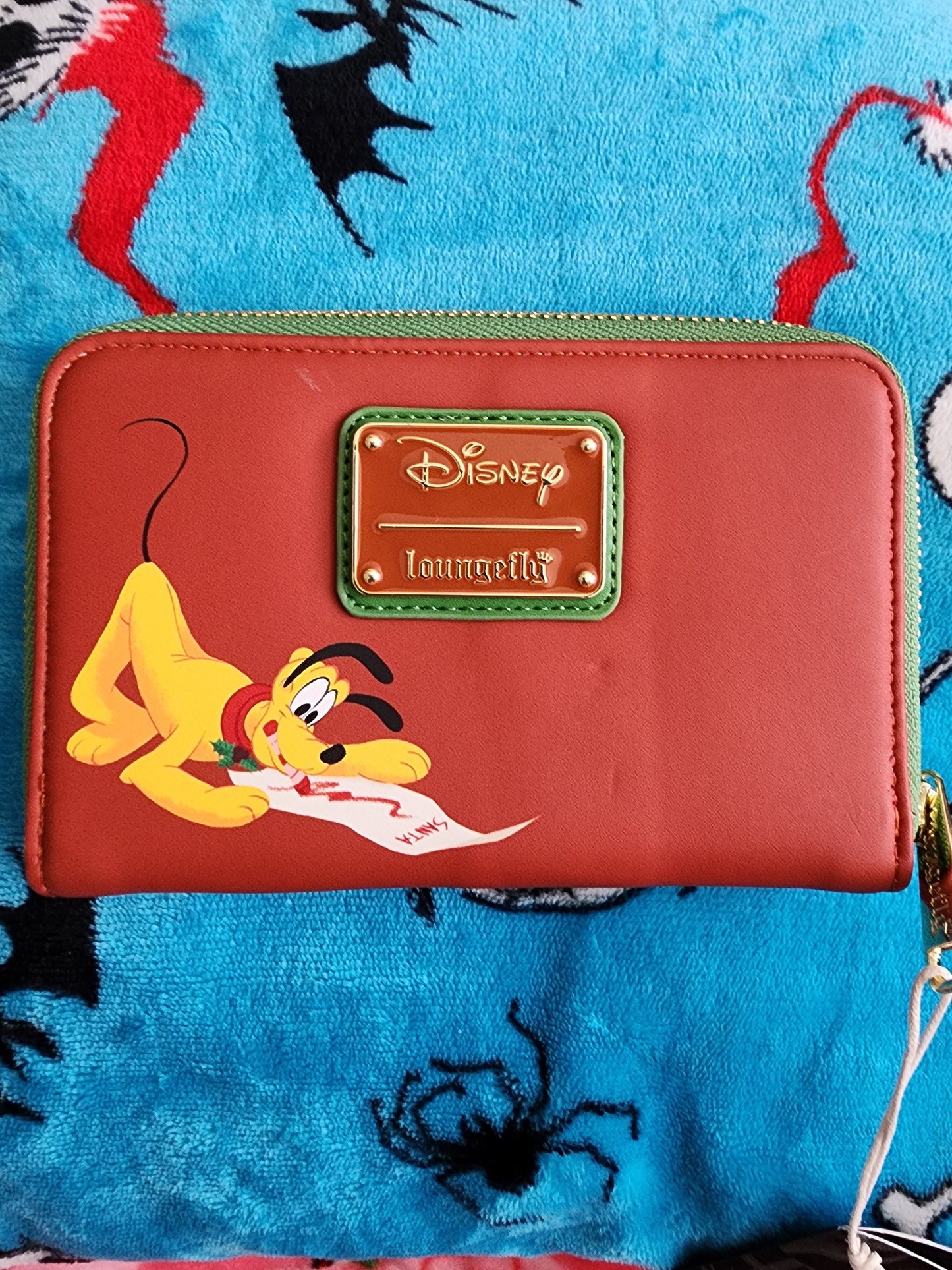 Loungefly Disney Mickey and Minnie Mouse Fireplace Wallet