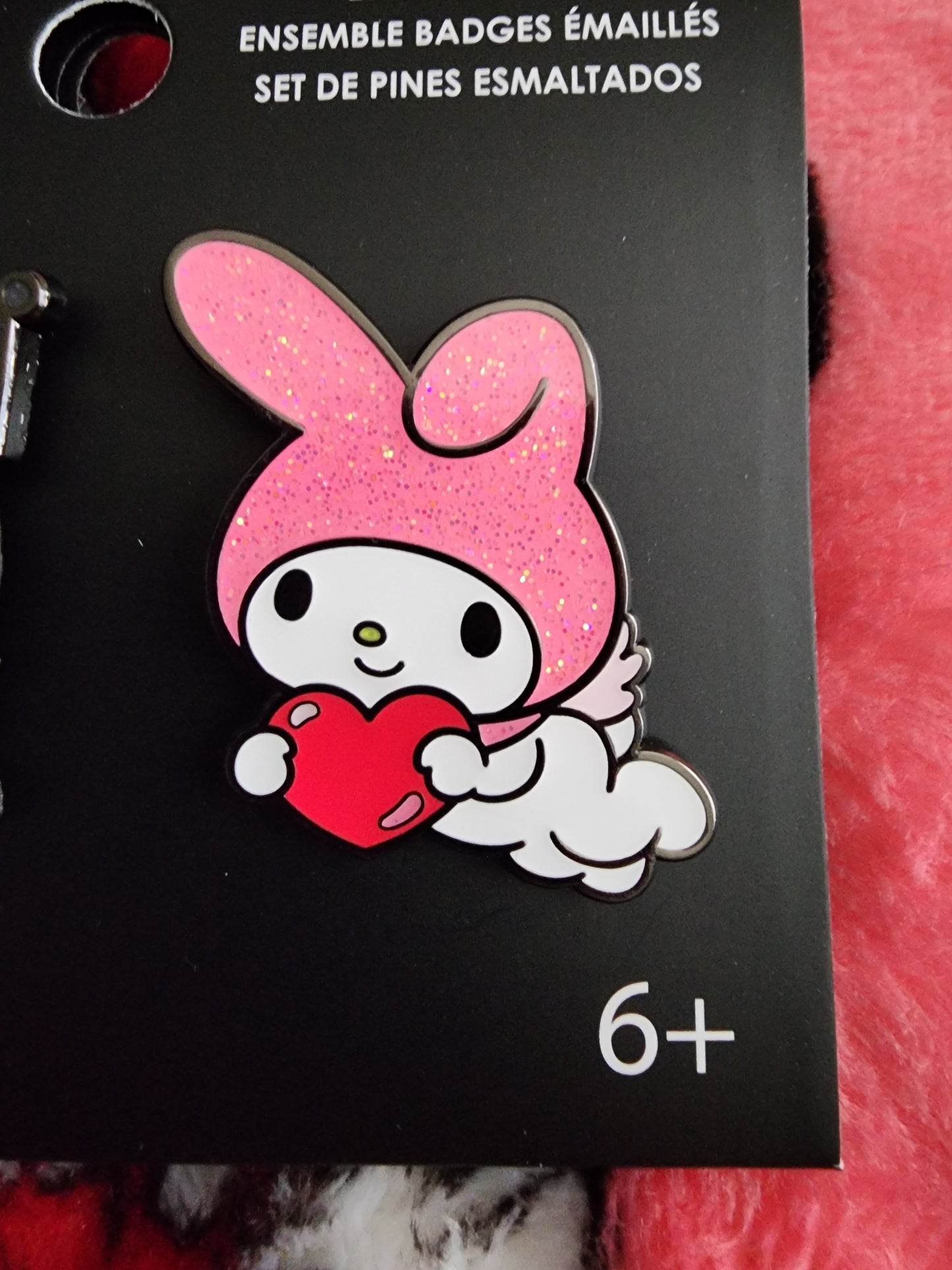 Loungefly My Melody and Kuromi Cupid Pins